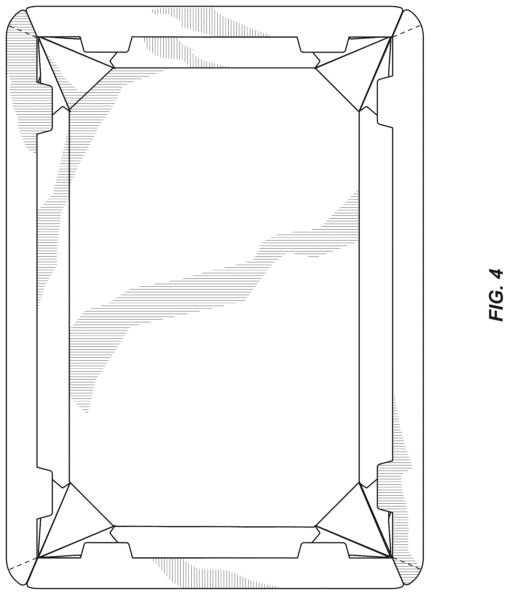 Patent USD1044494 Figure 4 – Tray