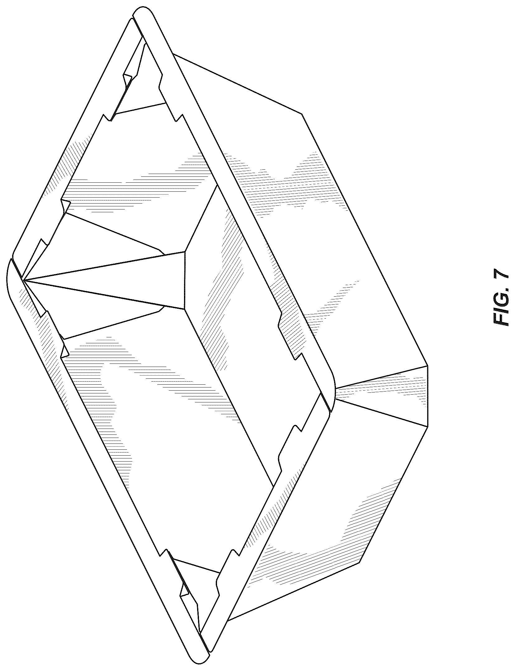 Patent USD1044494 Figure 7 – Tray