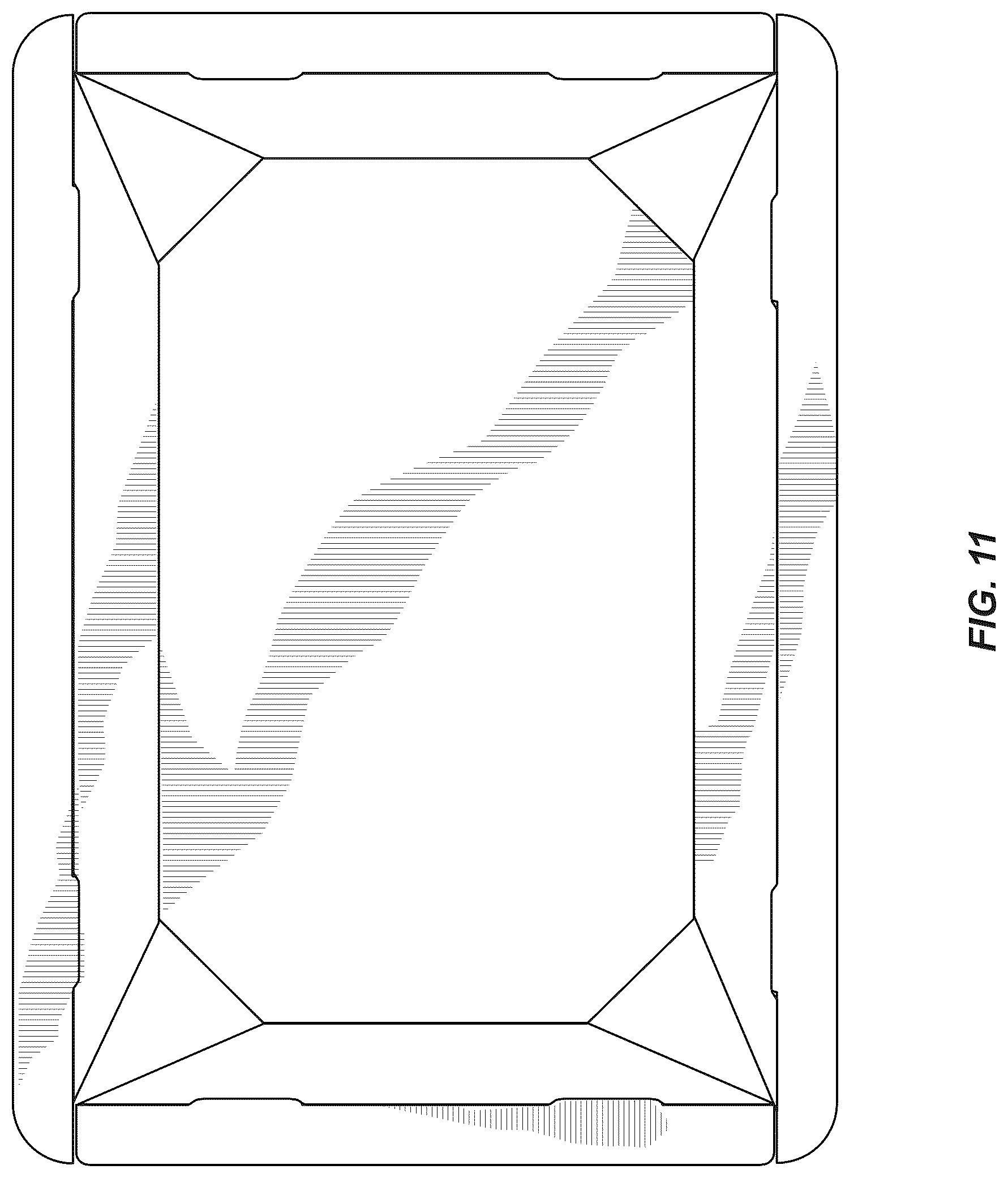 Patent USD1044494 Figure 11 – Tray