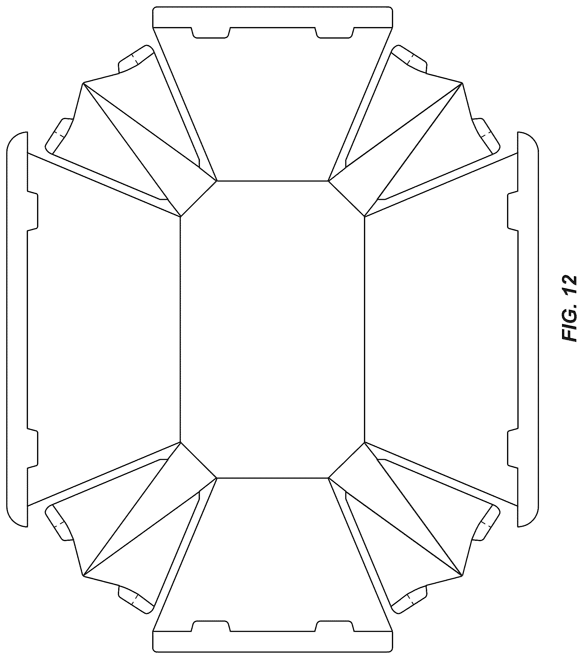 Patent USD1044494 Figure 12 – Tray