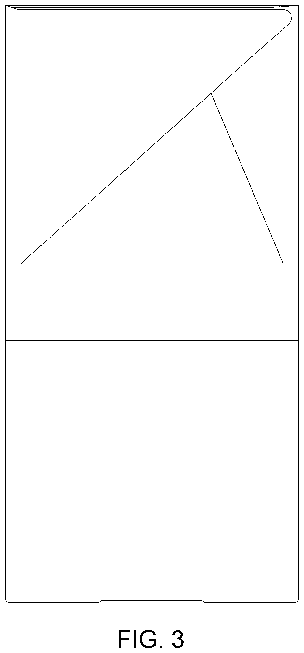 Patent USD1044495 Figure 3 – Packaging box