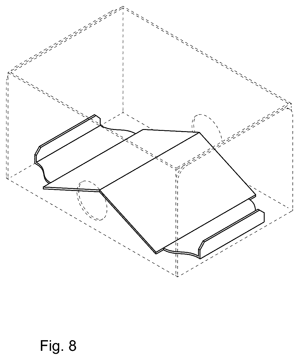 Patent USD1044497 Figure 3 – Insert for packaging carton