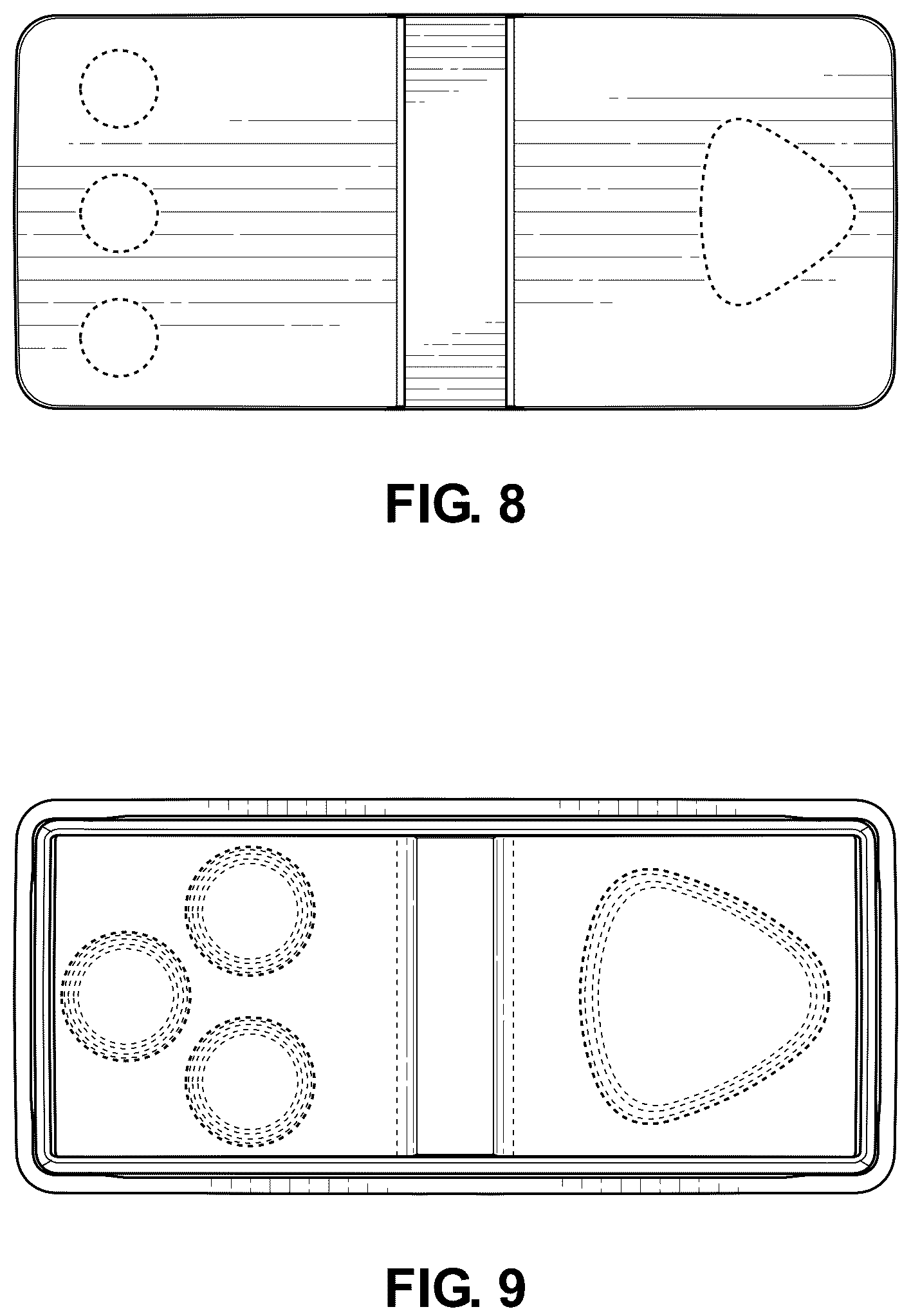 Patent USD1044498 Figure 6 – Receptacle lid
