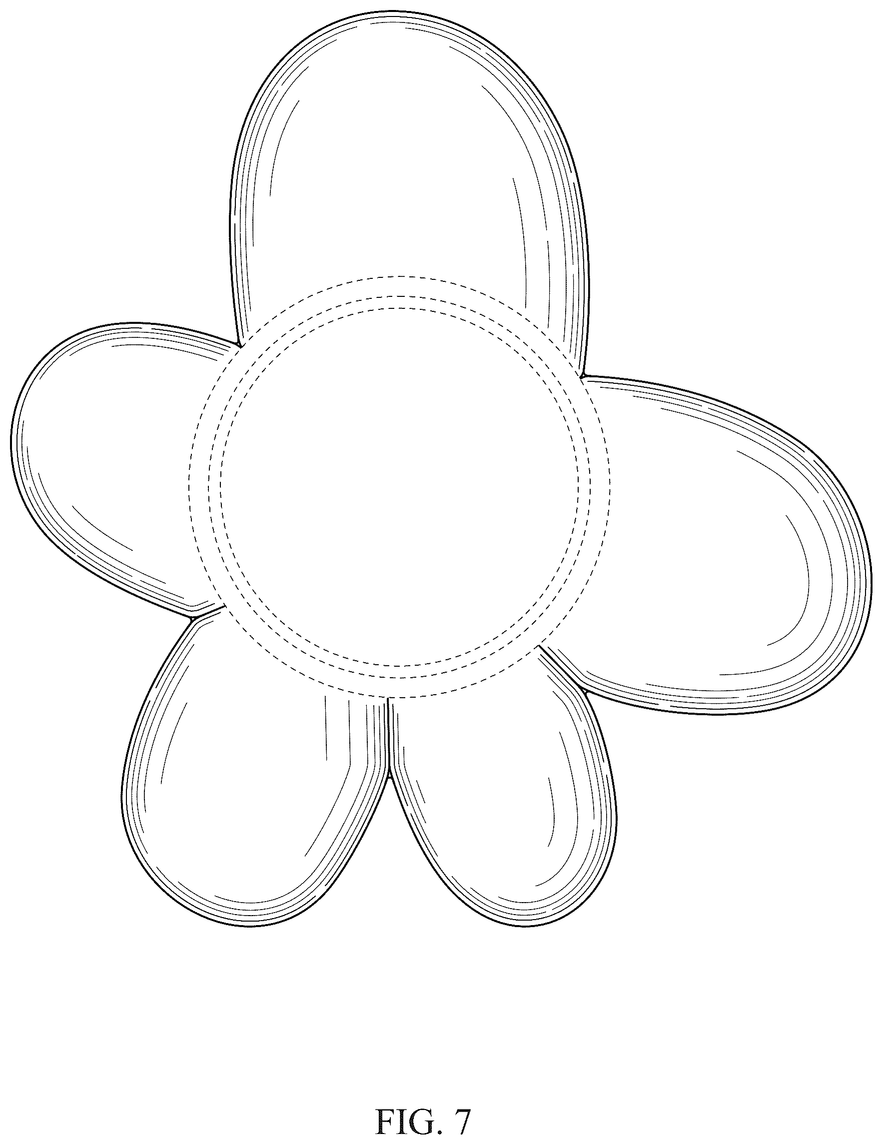 Patent USD1044499 Figure 5 – Bottle cap