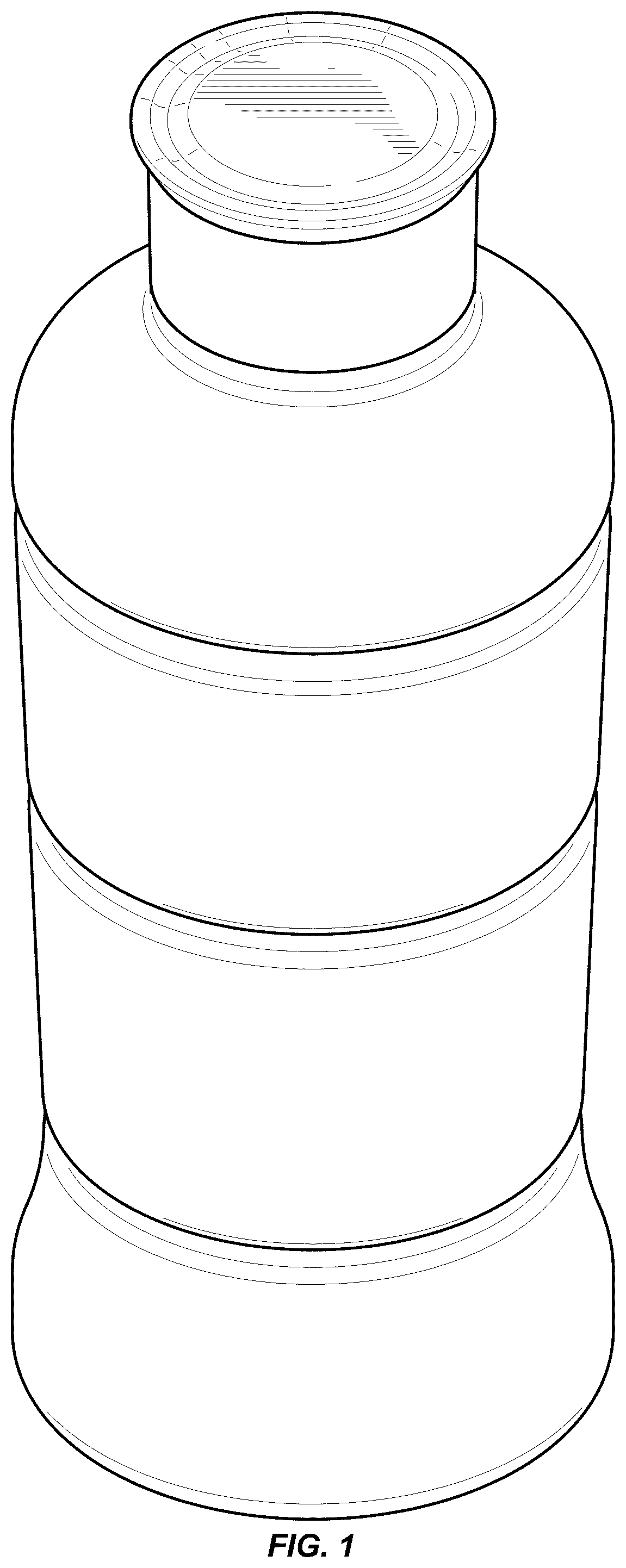 Patent USD1044502 Figure 1 – Bottle