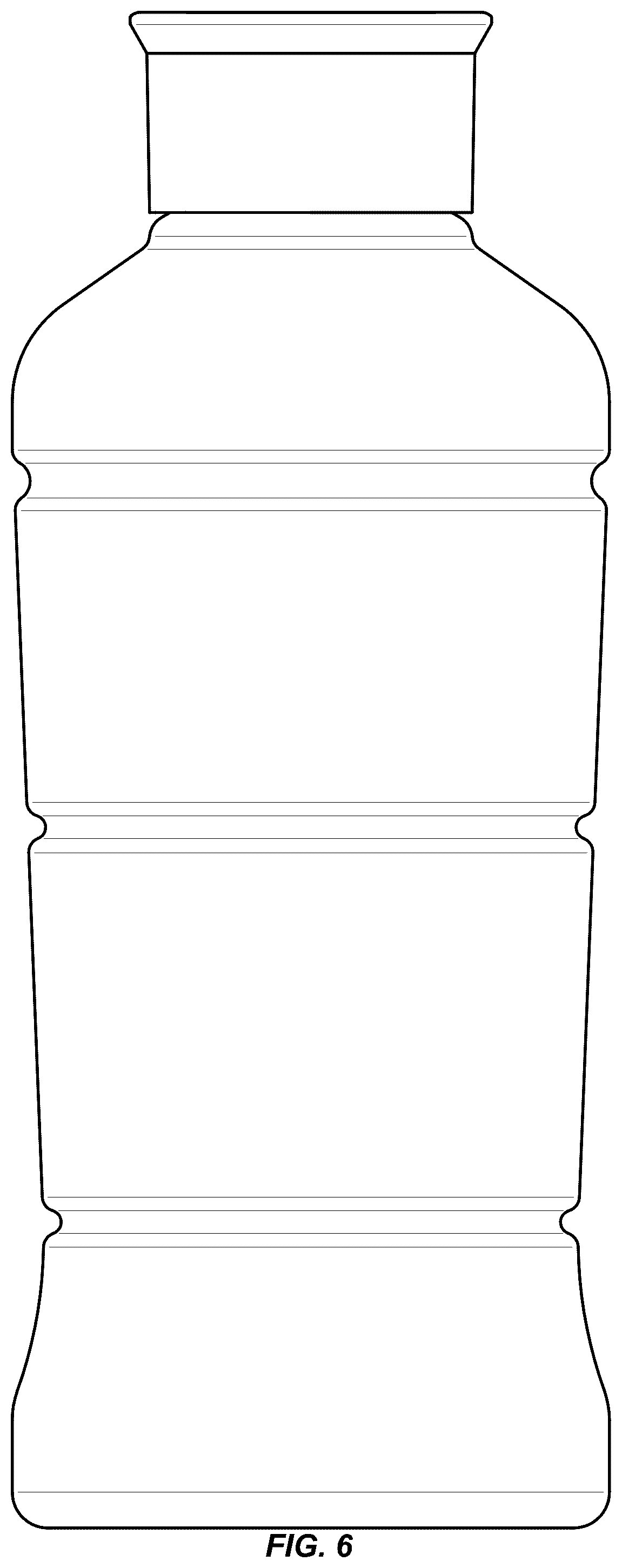 Patent USD1044502 Figure 6 – Bottle