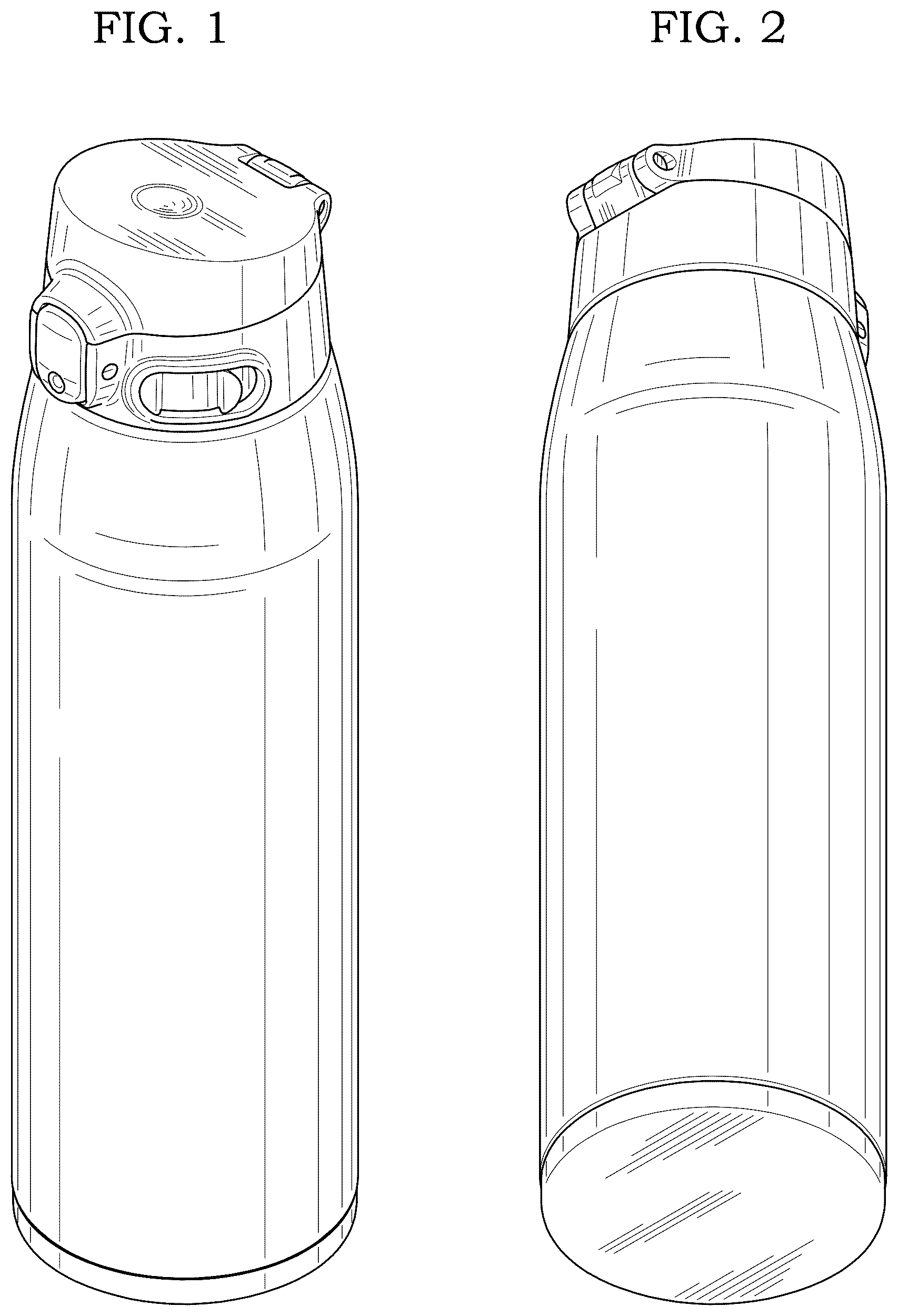 Patent USD1044503 Figure 1 – Vacuum bottle