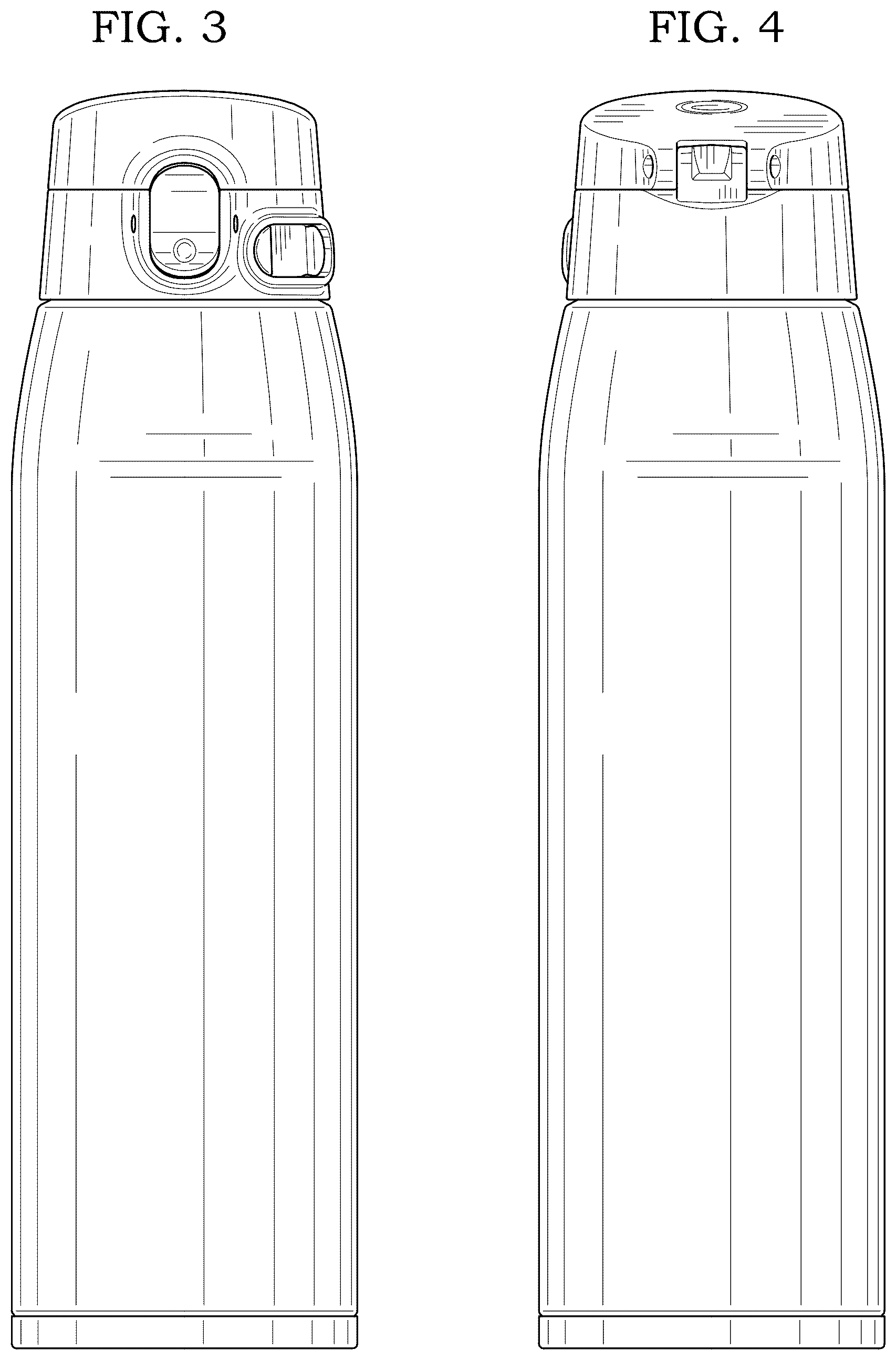 Patent USD1044503 Figure 2 – Vacuum bottle