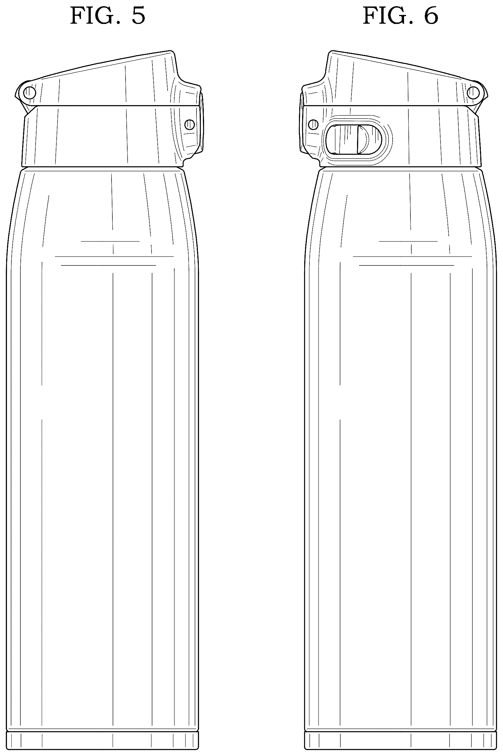 Patent USD1044503 Figure 3 – Vacuum bottle