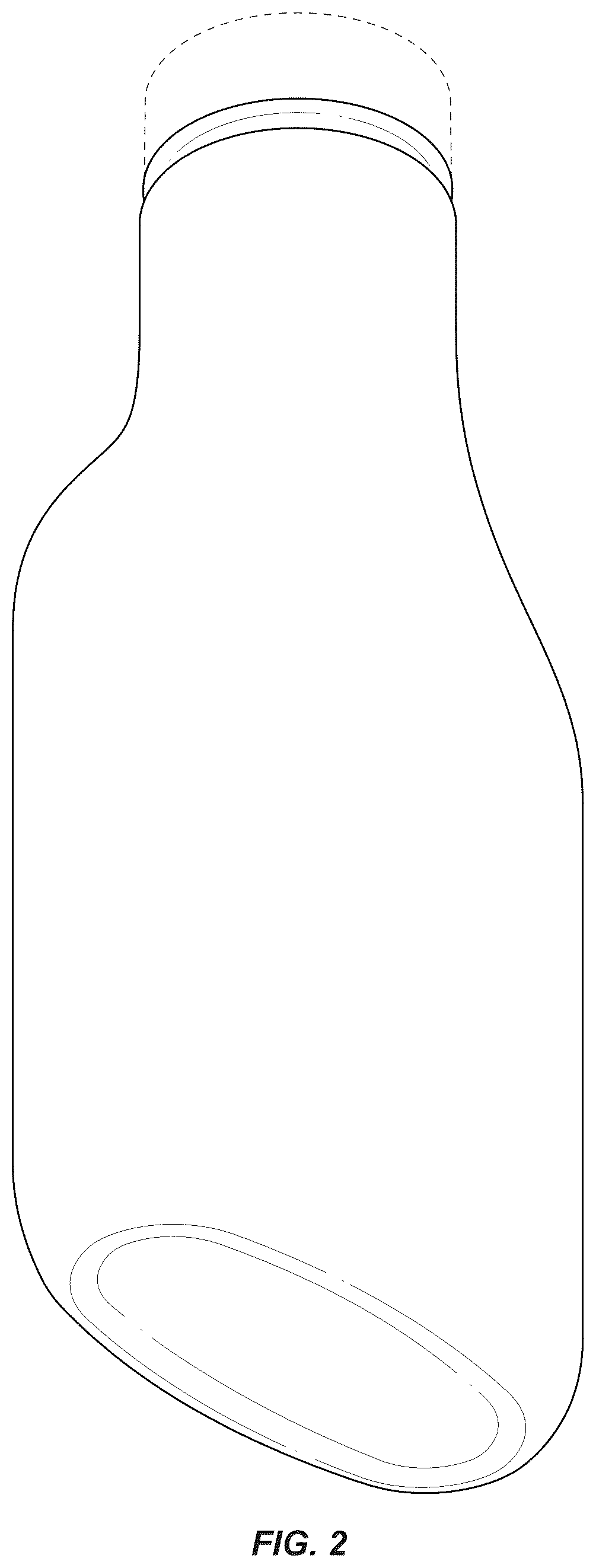 Patent USD1044504 Figure 2 – Bottle