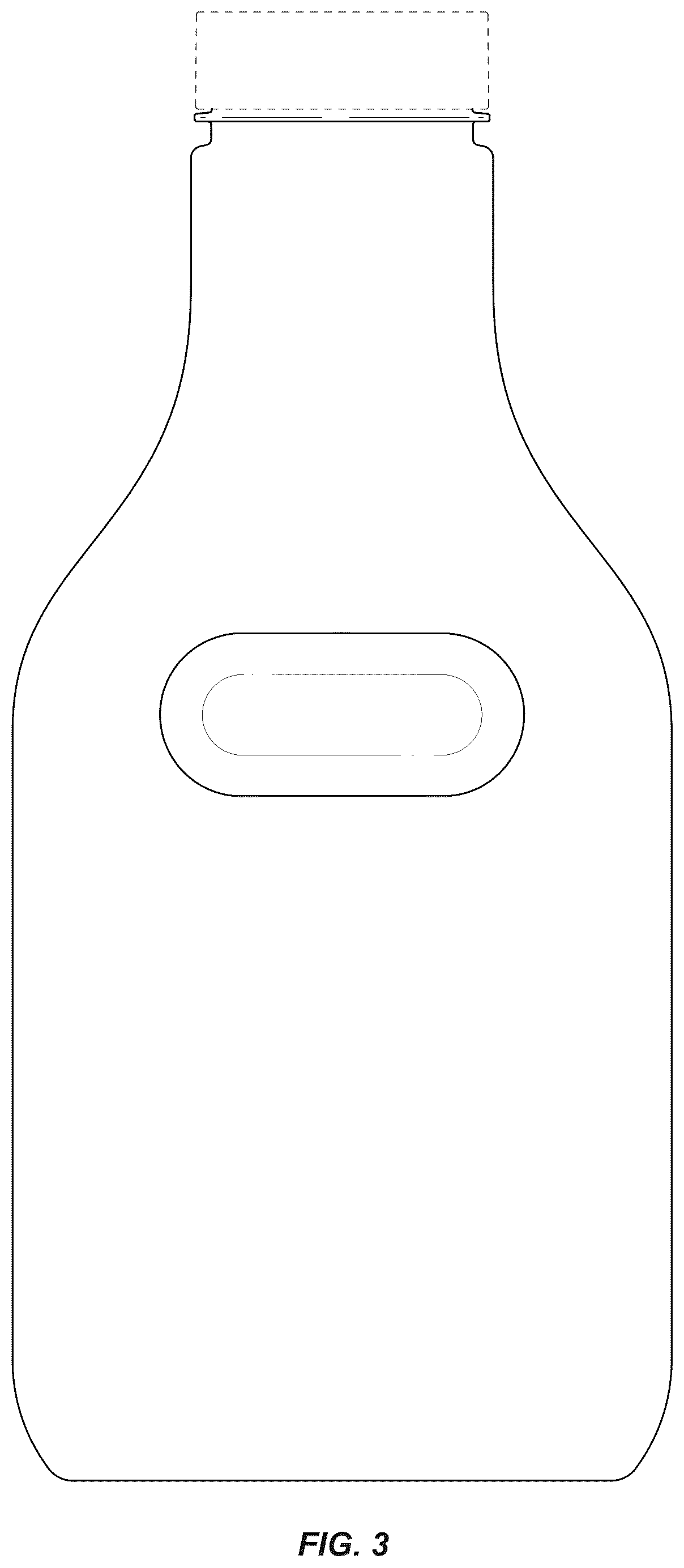Patent USD1044504 Figure 3 – Bottle
