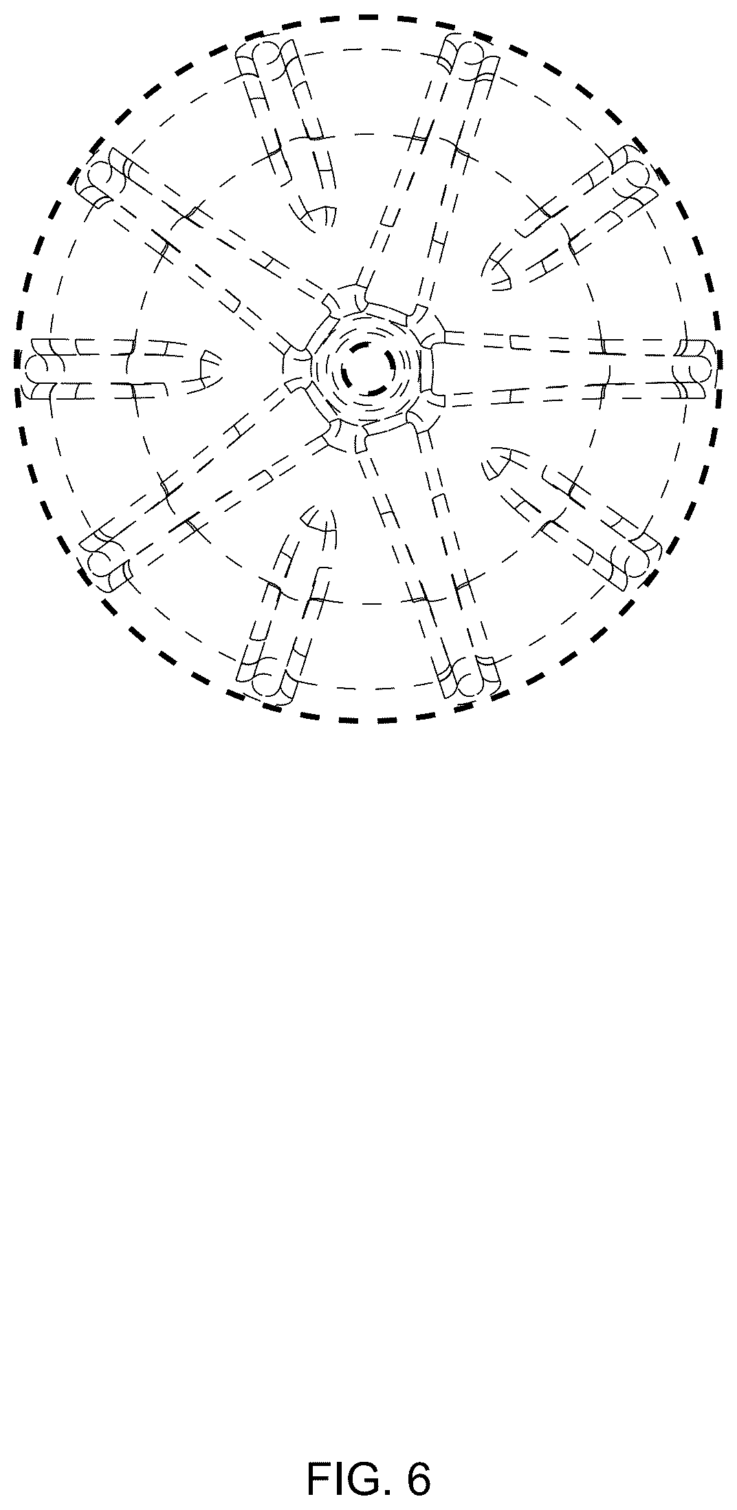 Patent USD1044505 Figure 6 – Beverage bottle