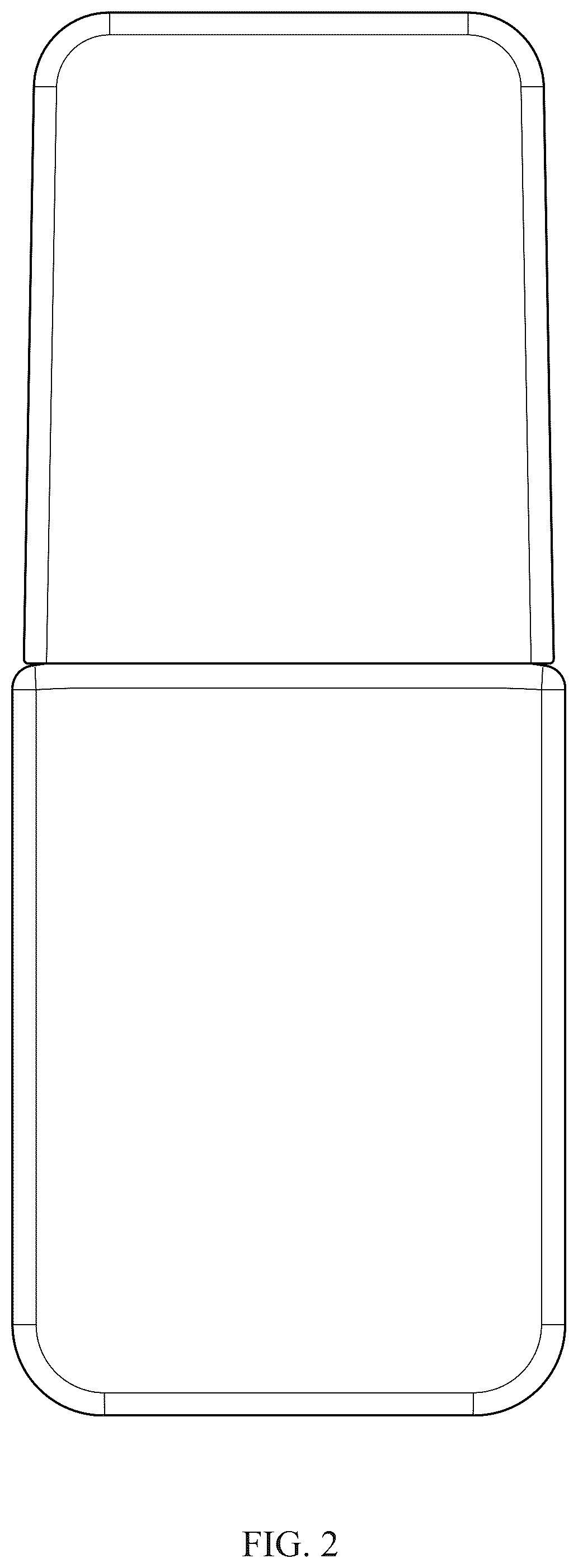 Patent USD1044506 Figure 2 – Container with cap