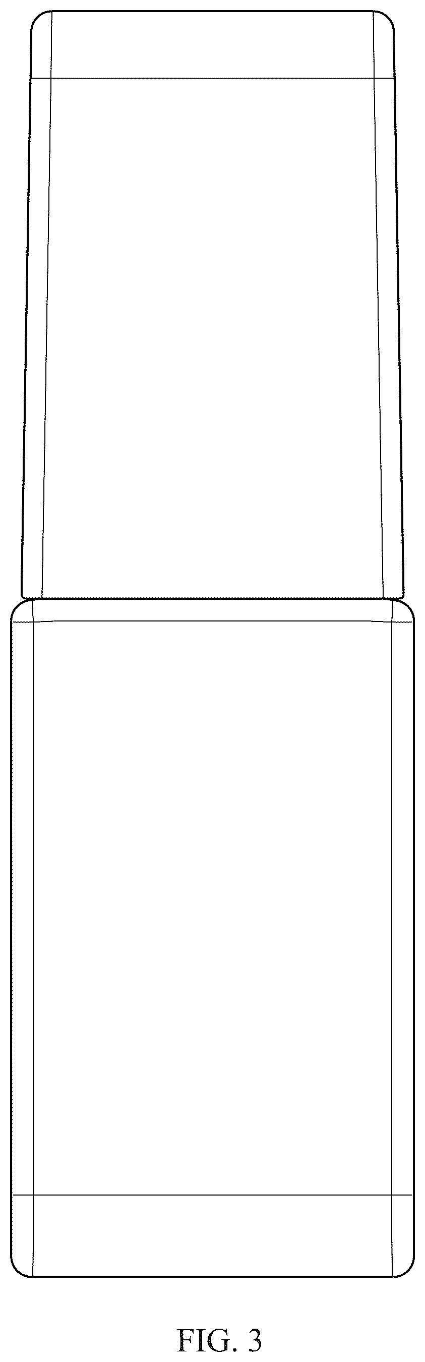 Patent USD1044506 Figure 3 – Container with cap