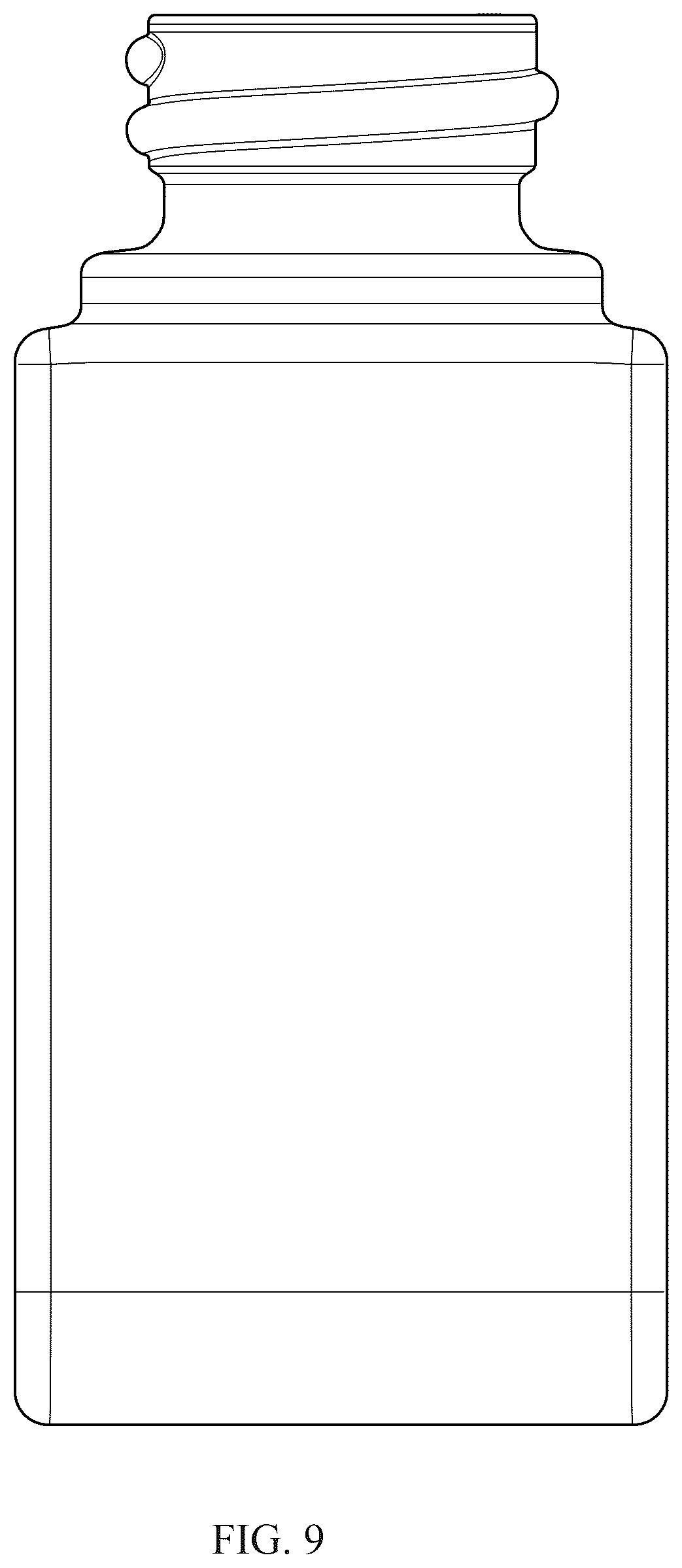 Patent USD1044506 Figure 9 – Container with cap