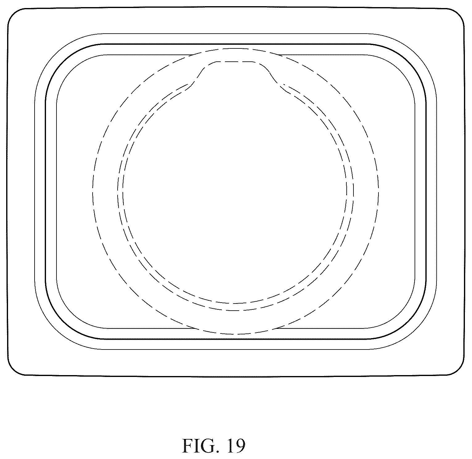 Patent USD1044506 Figure 19 – Container with cap