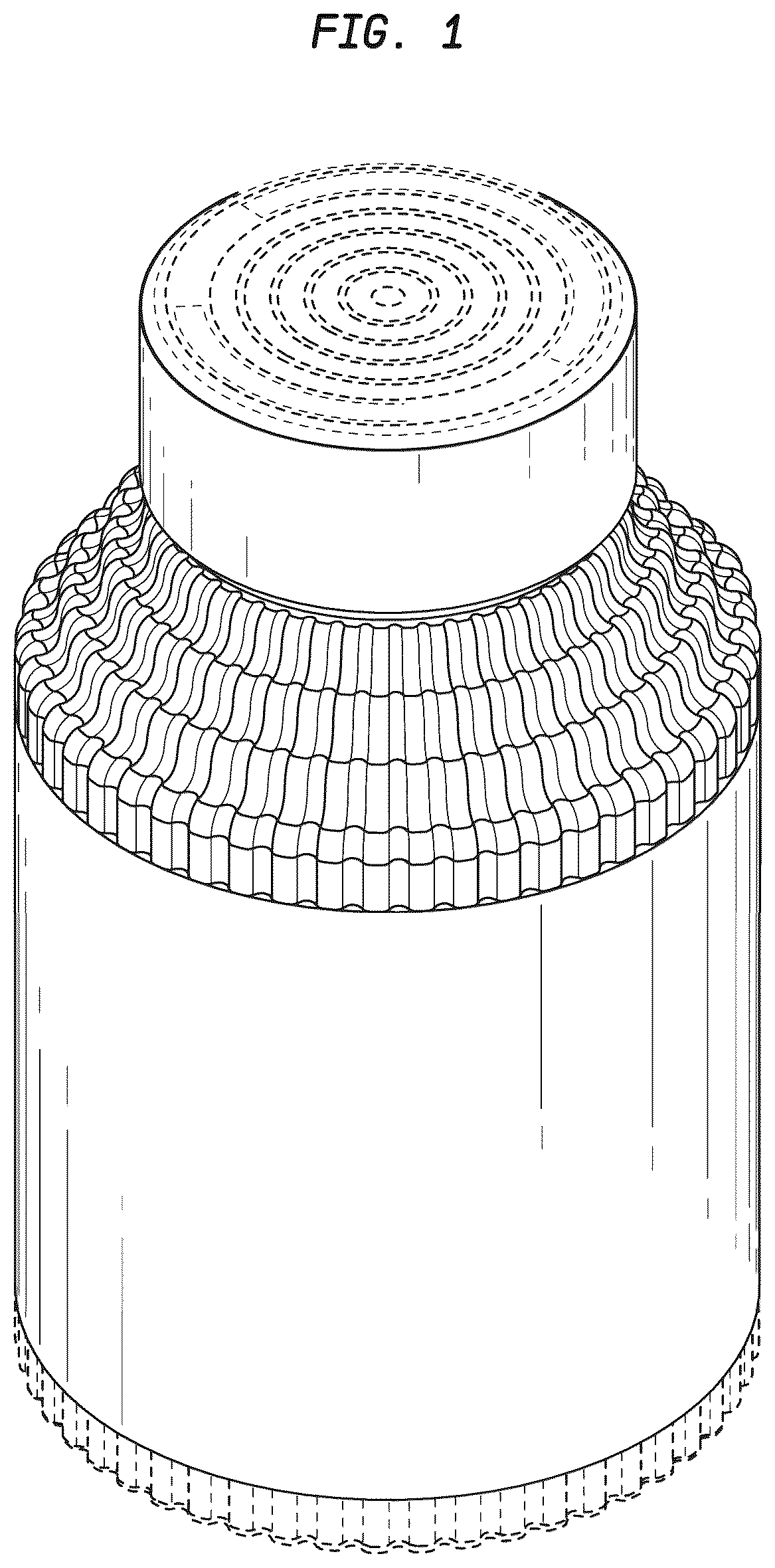 Patent USD1044507 Figure 1 – Bottle