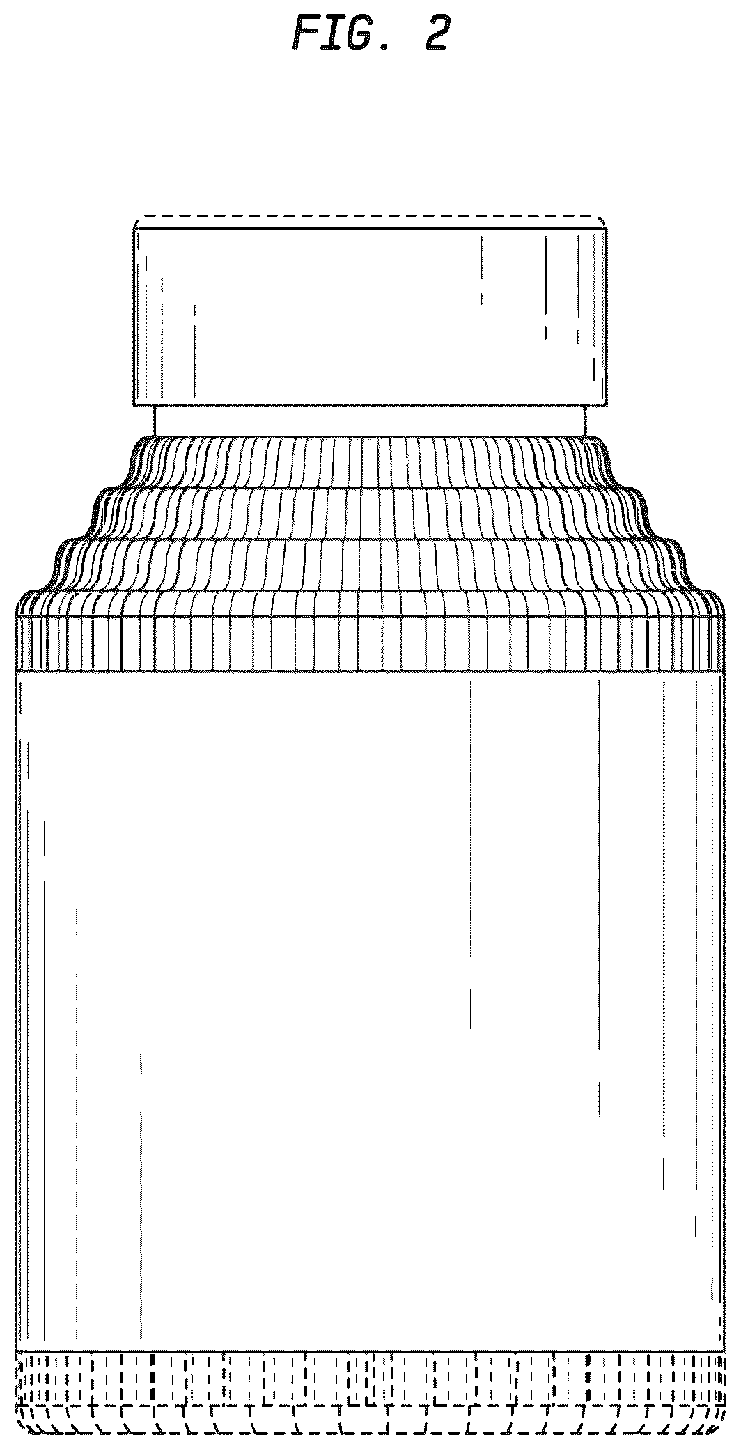 Patent USD1044507 Figure 2 – Bottle