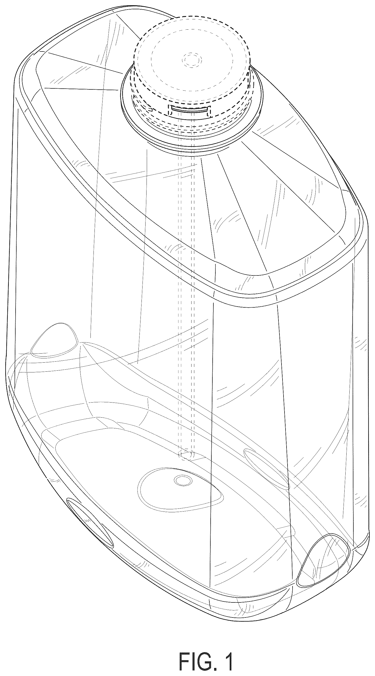 Patent USD1044508 Figure 1 – Bottle