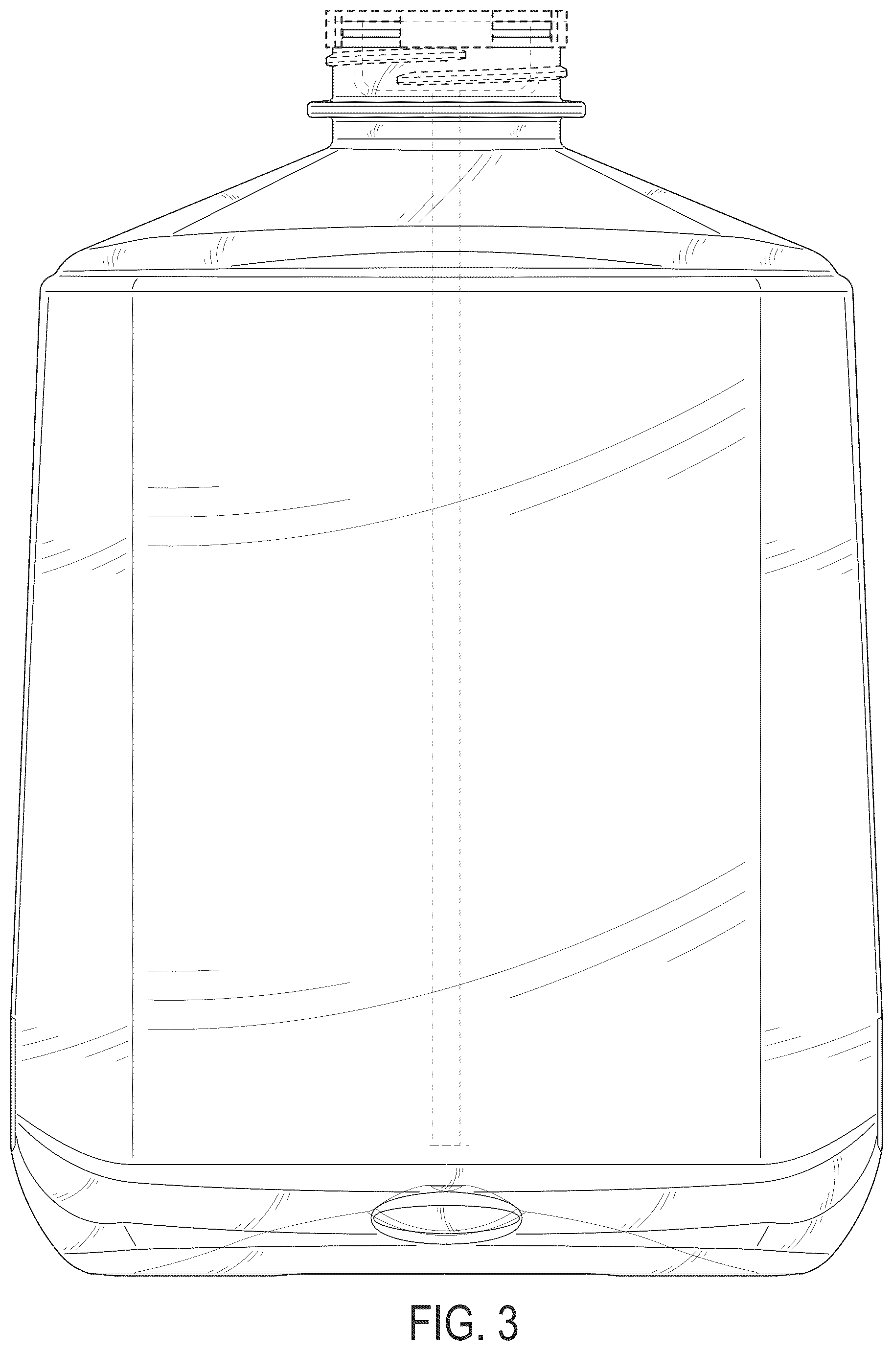 Patent USD1044508 Figure 3 – Bottle