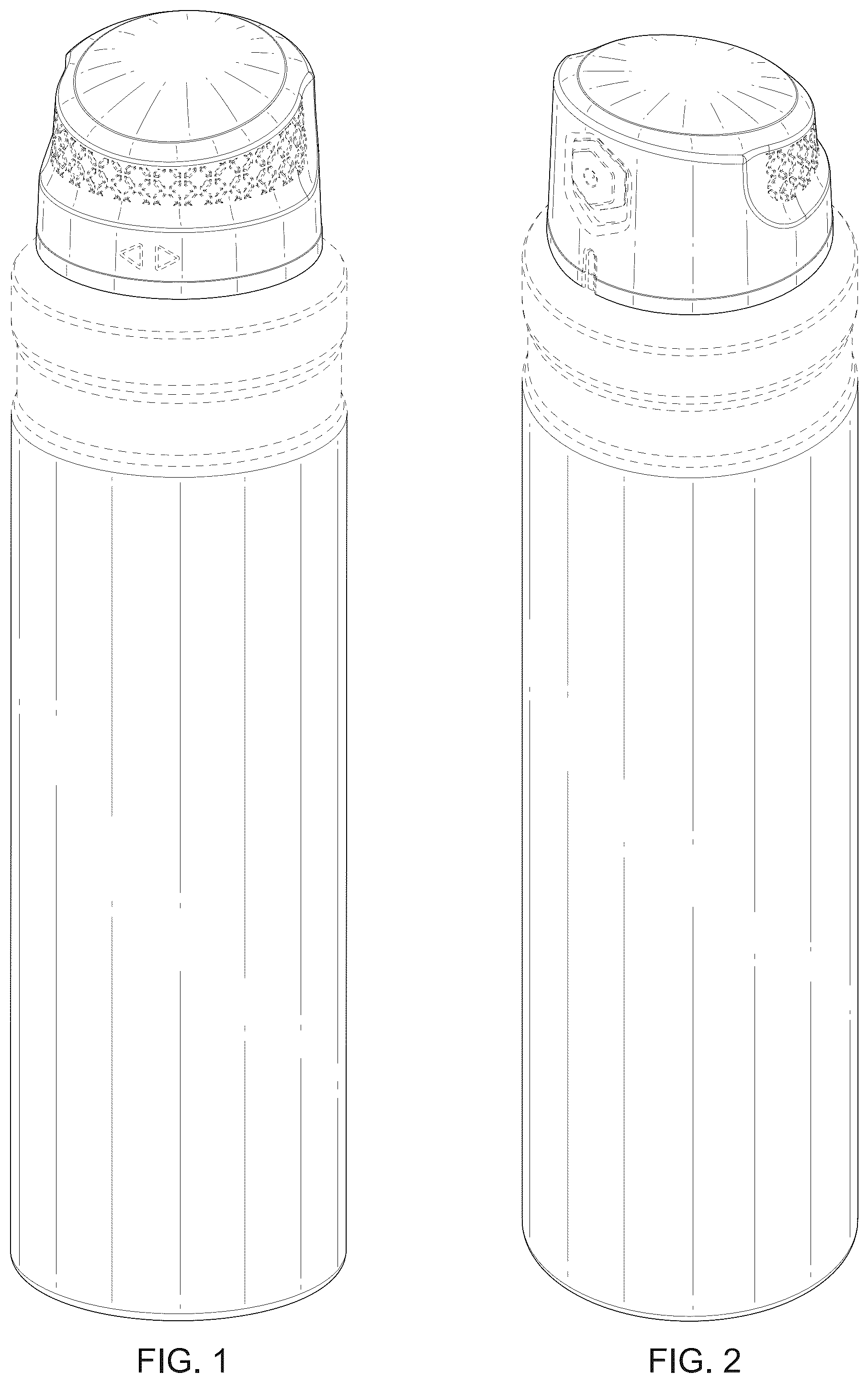 Patent USD1044513 Figure 1 – Aerosol dispenser for a deodorant product