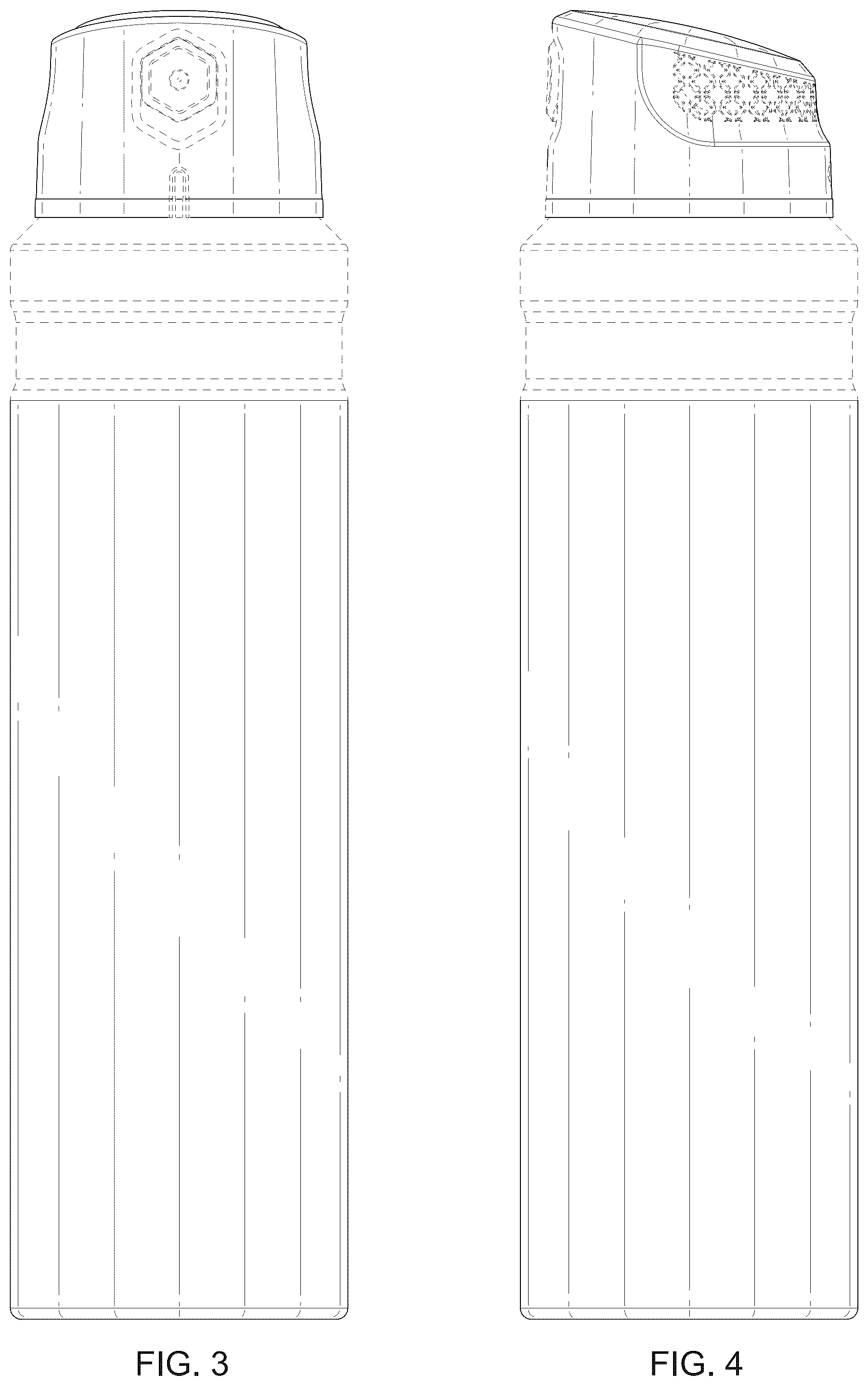 Patent USD1044513 Figure 2 – Aerosol dispenser for a deodorant product