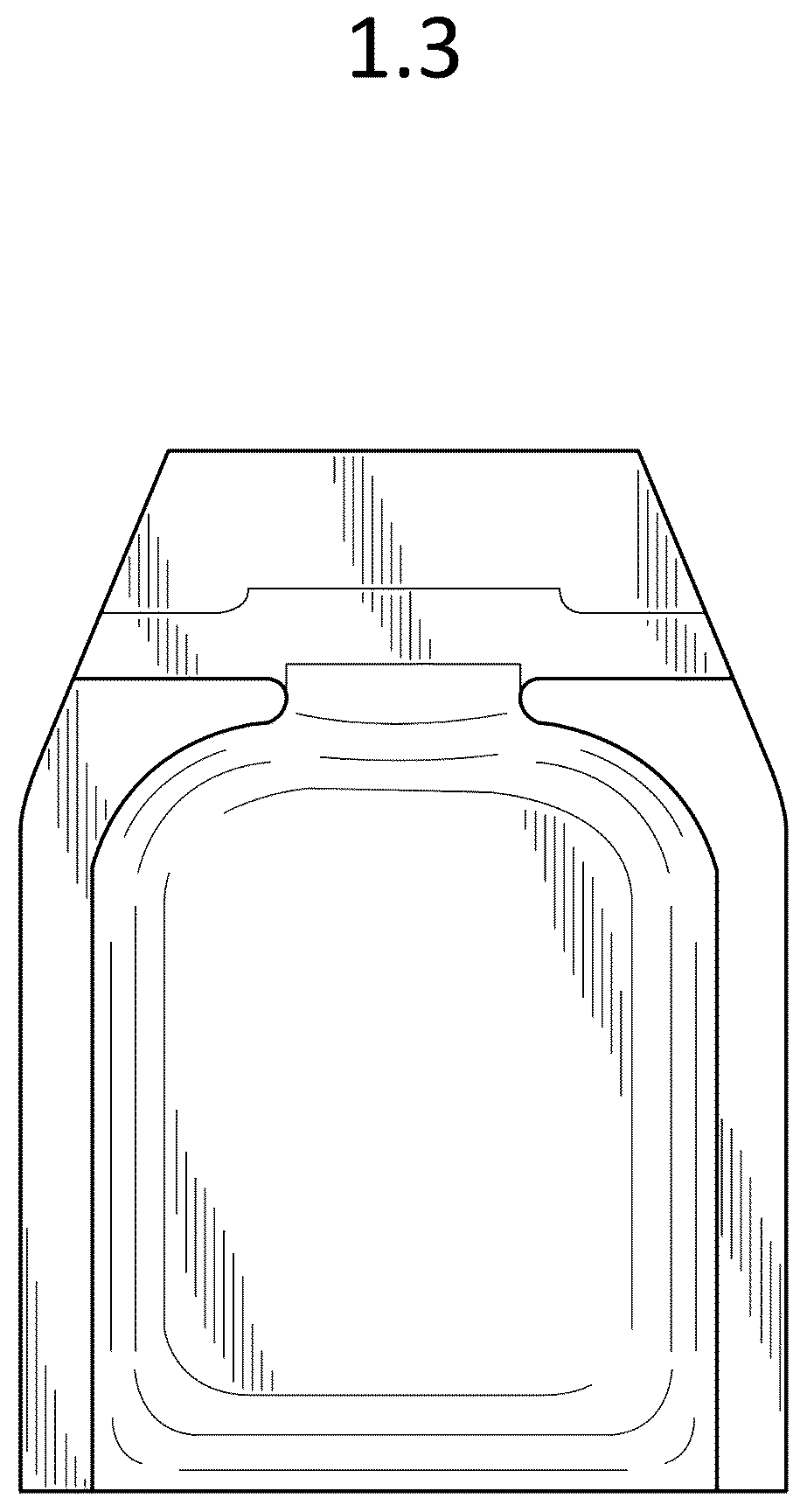 Patent USD1044517 Figure 3 – Packaging bag
