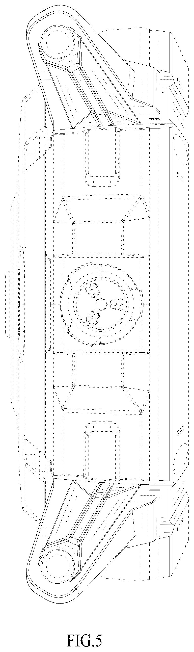 Patent USD1044523 Figure 5 – Watch case