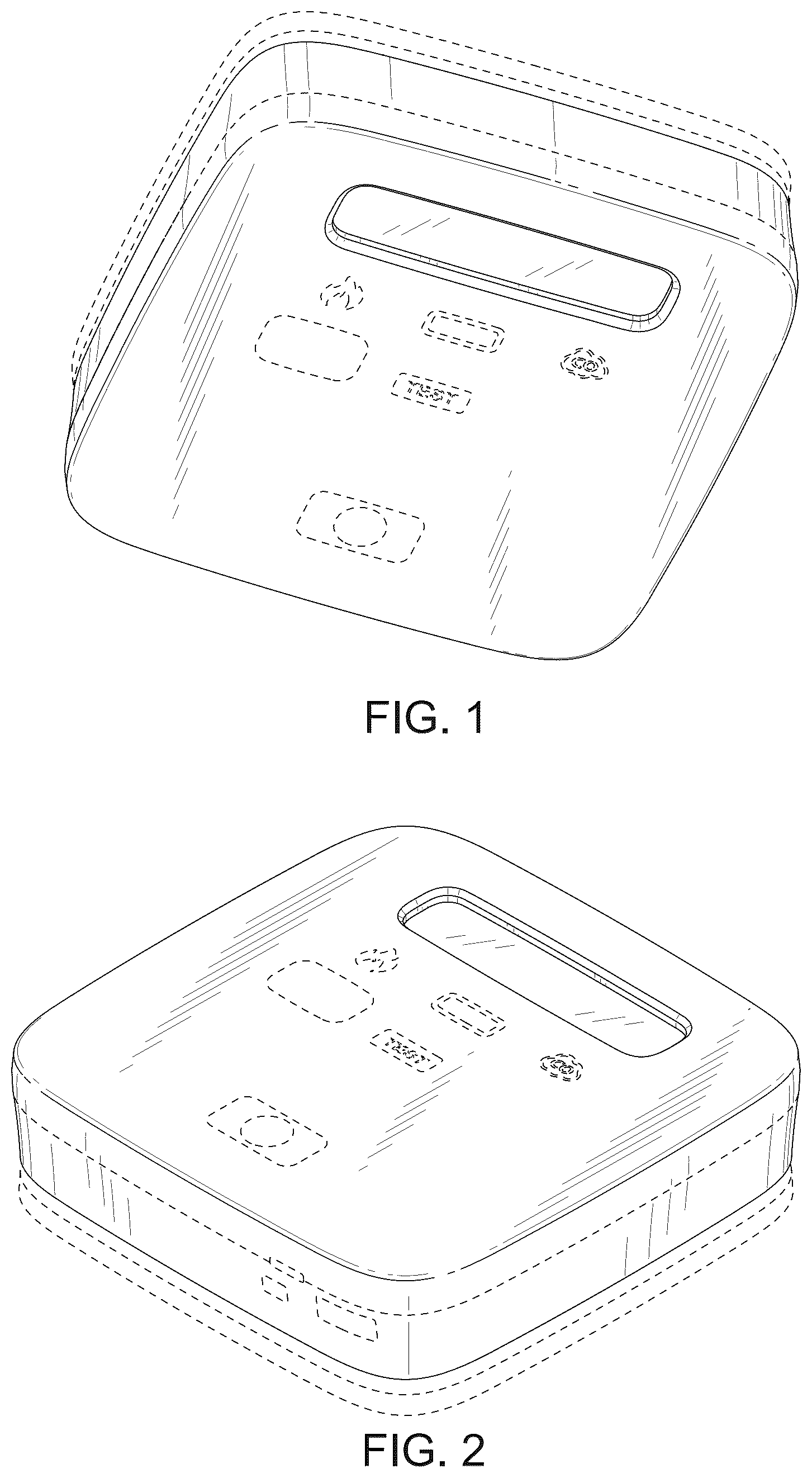 Patent USD1044529 Figure 1 – Detector device