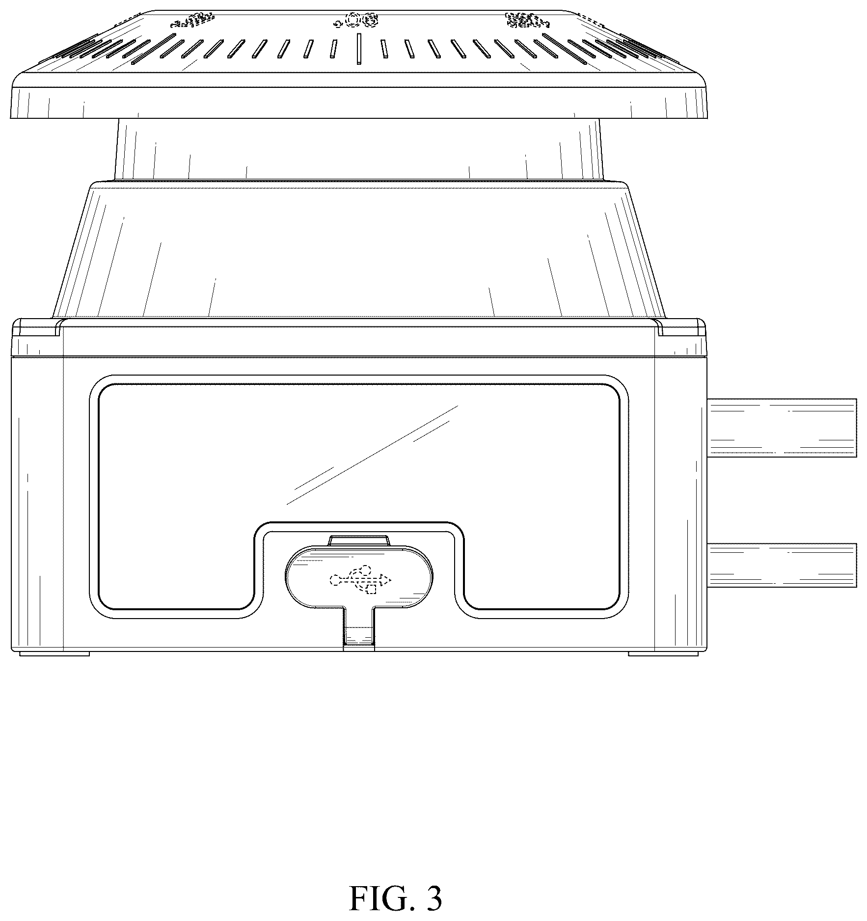 Patent USD1044531 Figure 3 – Safety laser radar