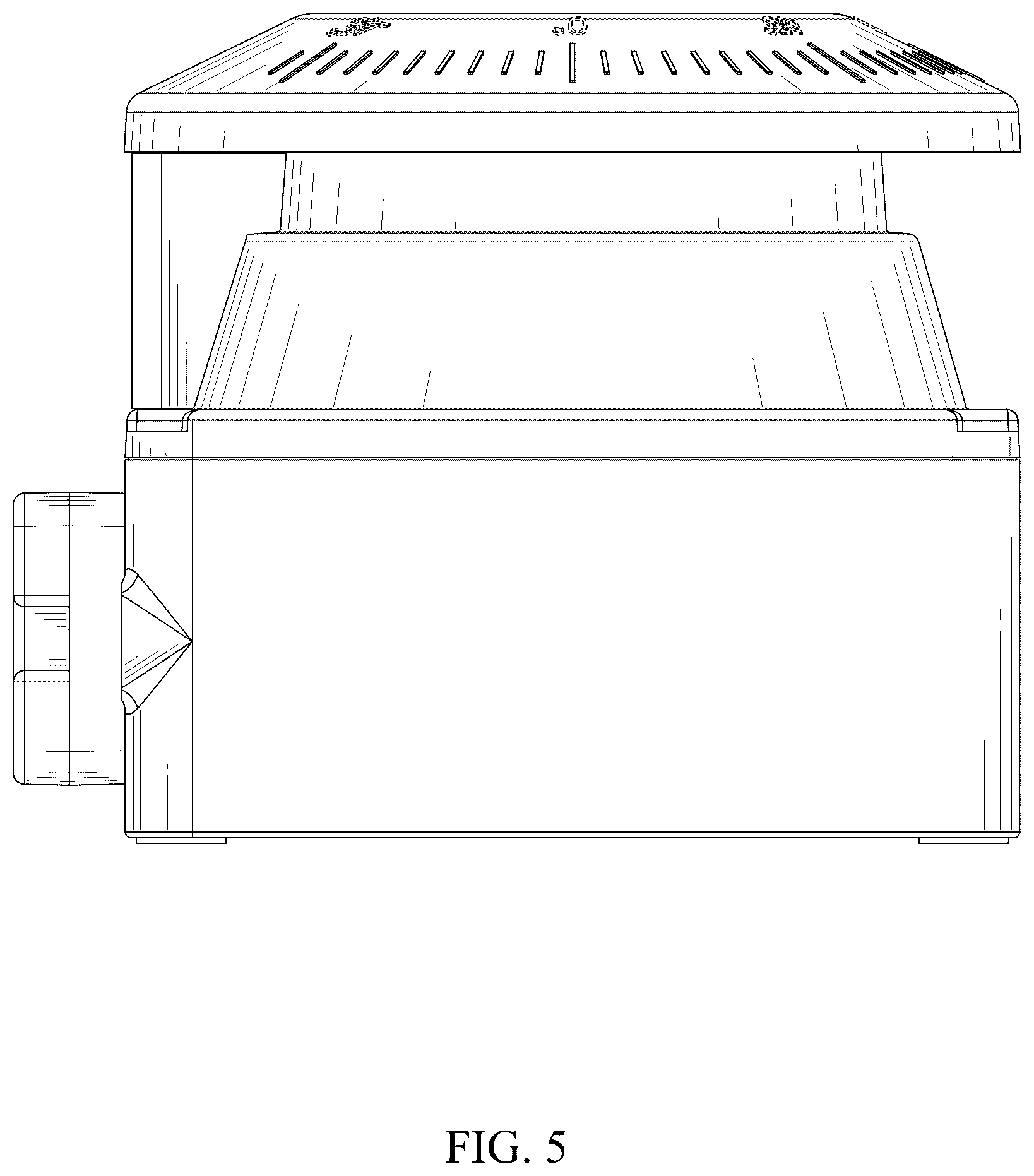 Patent USD1044531 Figure 5 – Safety laser radar