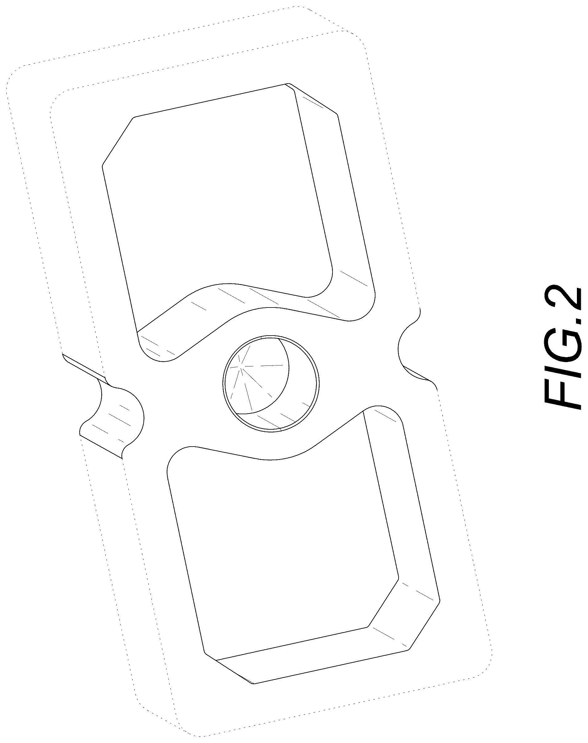 Patent USD1044533 Figure 2 – Leveling lift block