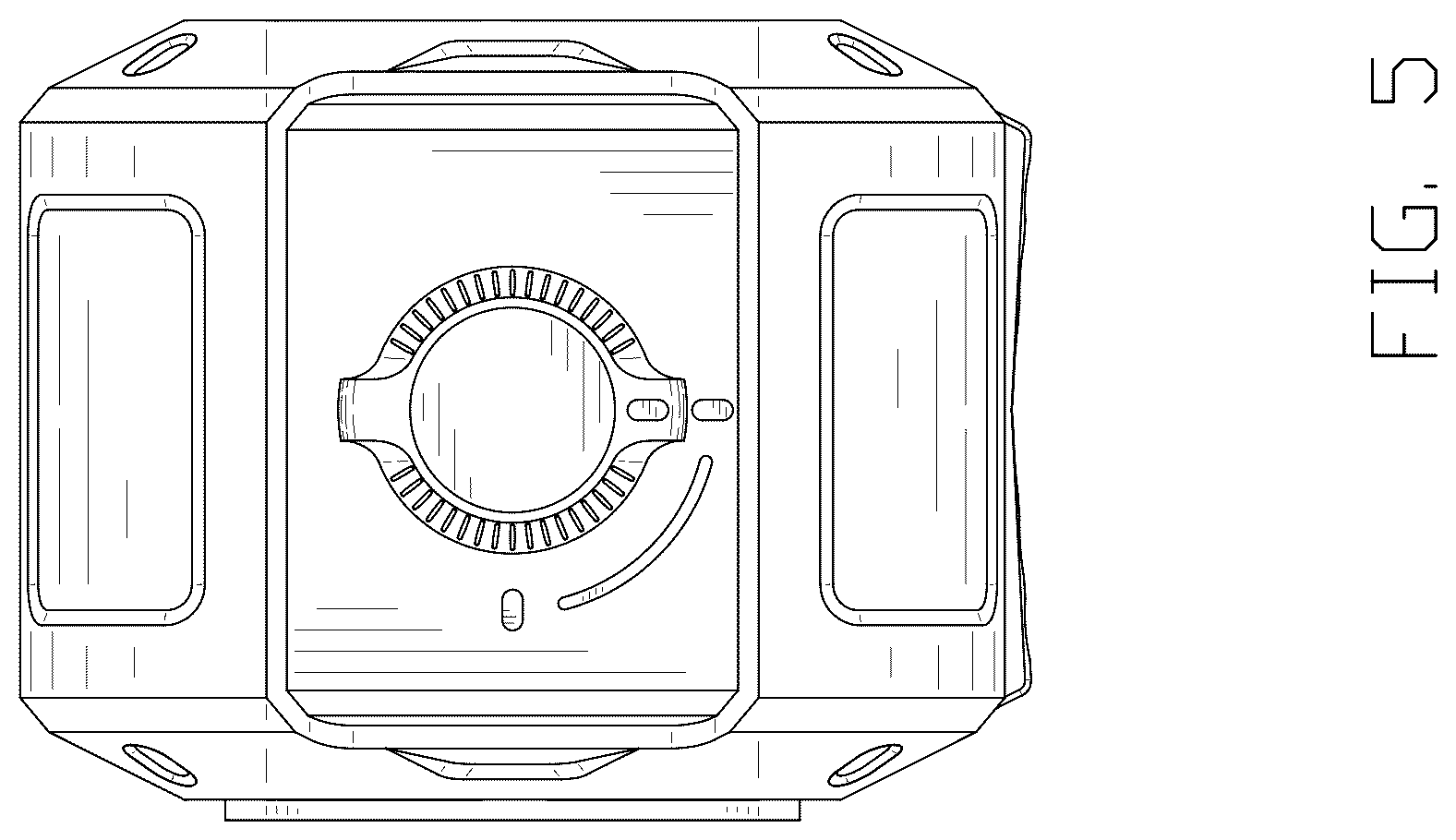 Patent USD1044536 Figure 5 – Laser line projection angle instrument