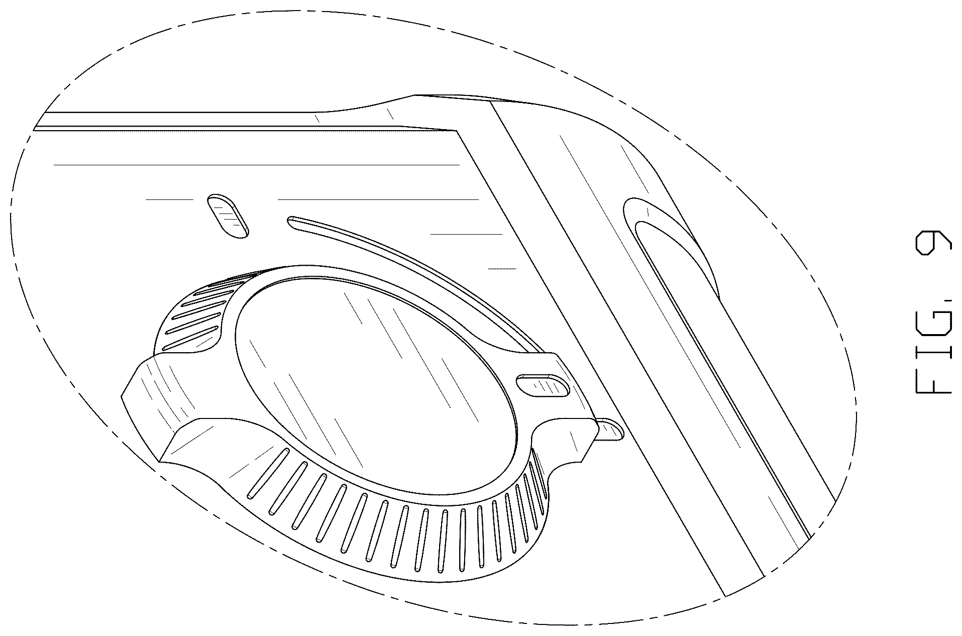 Patent USD1044536 Figure 9 – Laser line projection angle instrument