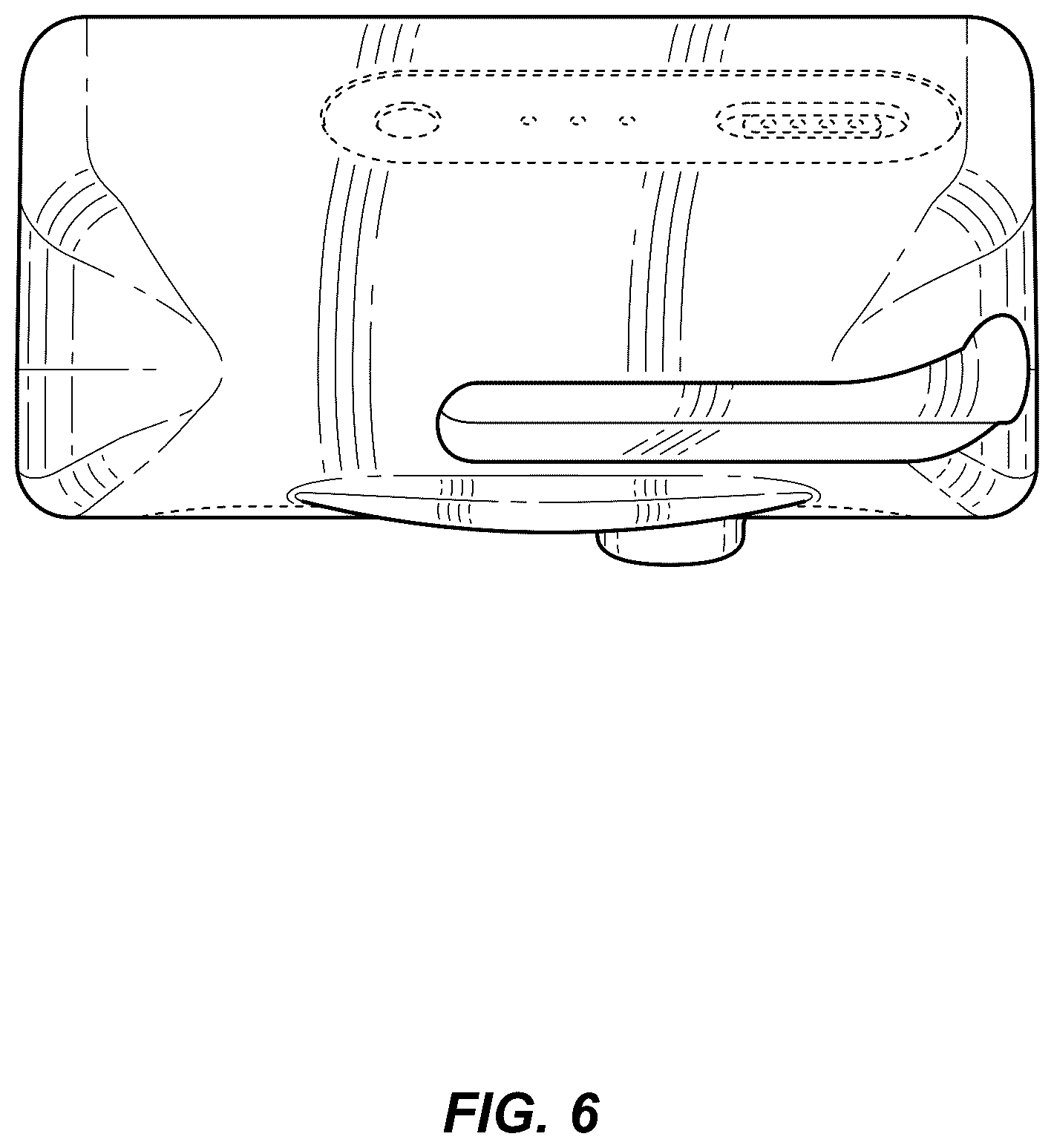 Patent USD1044540 Figure 6 – Personal tracking device