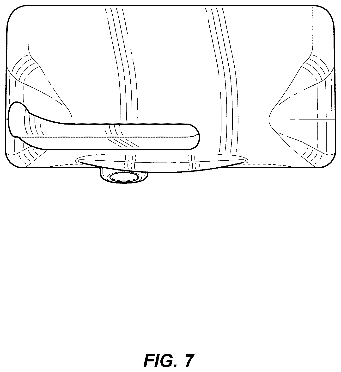Patent USD1044540 Figure 7 – Personal tracking device