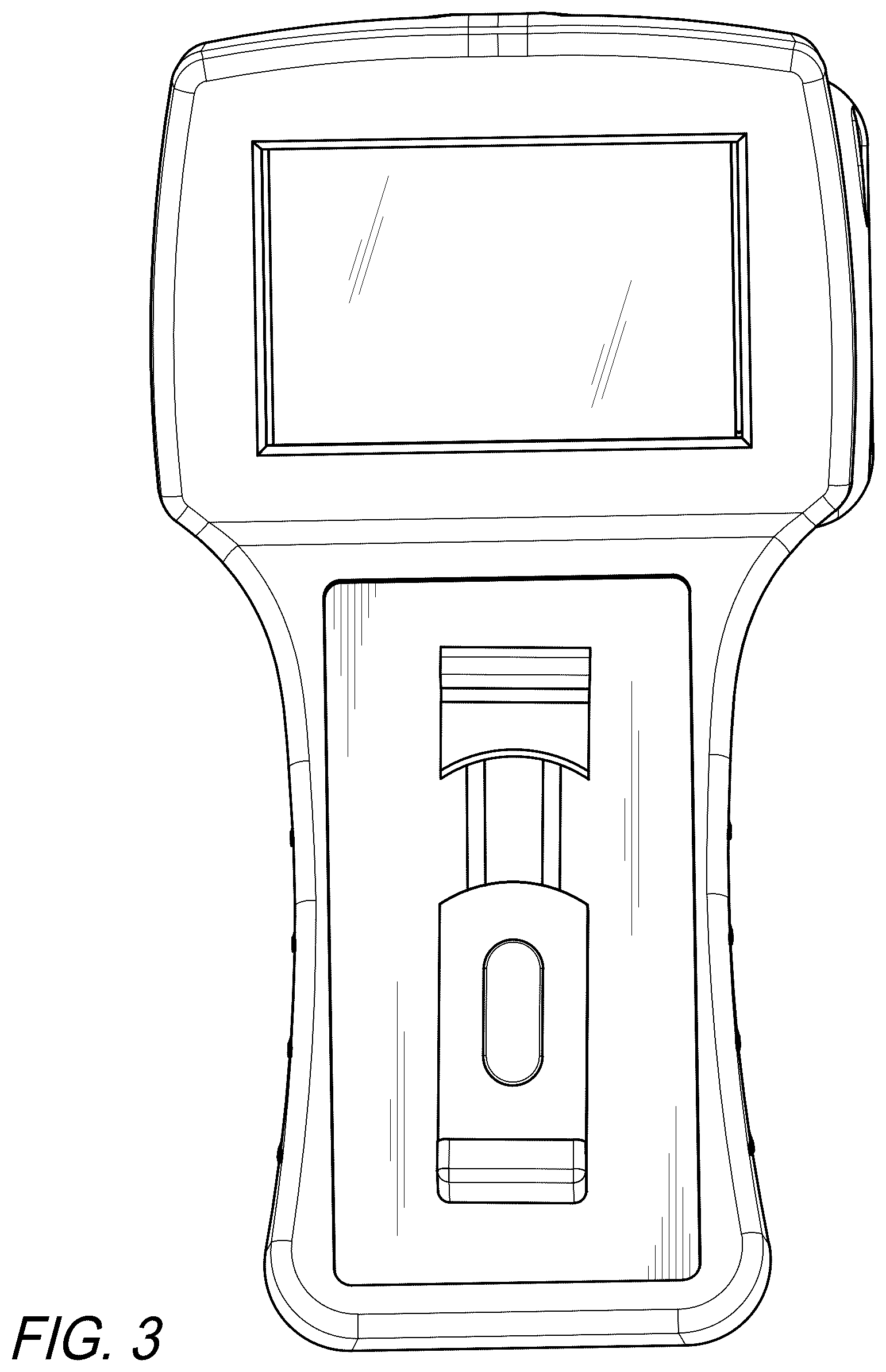 Patent USD1044542 Figure 3 – Handheld food product analyzer