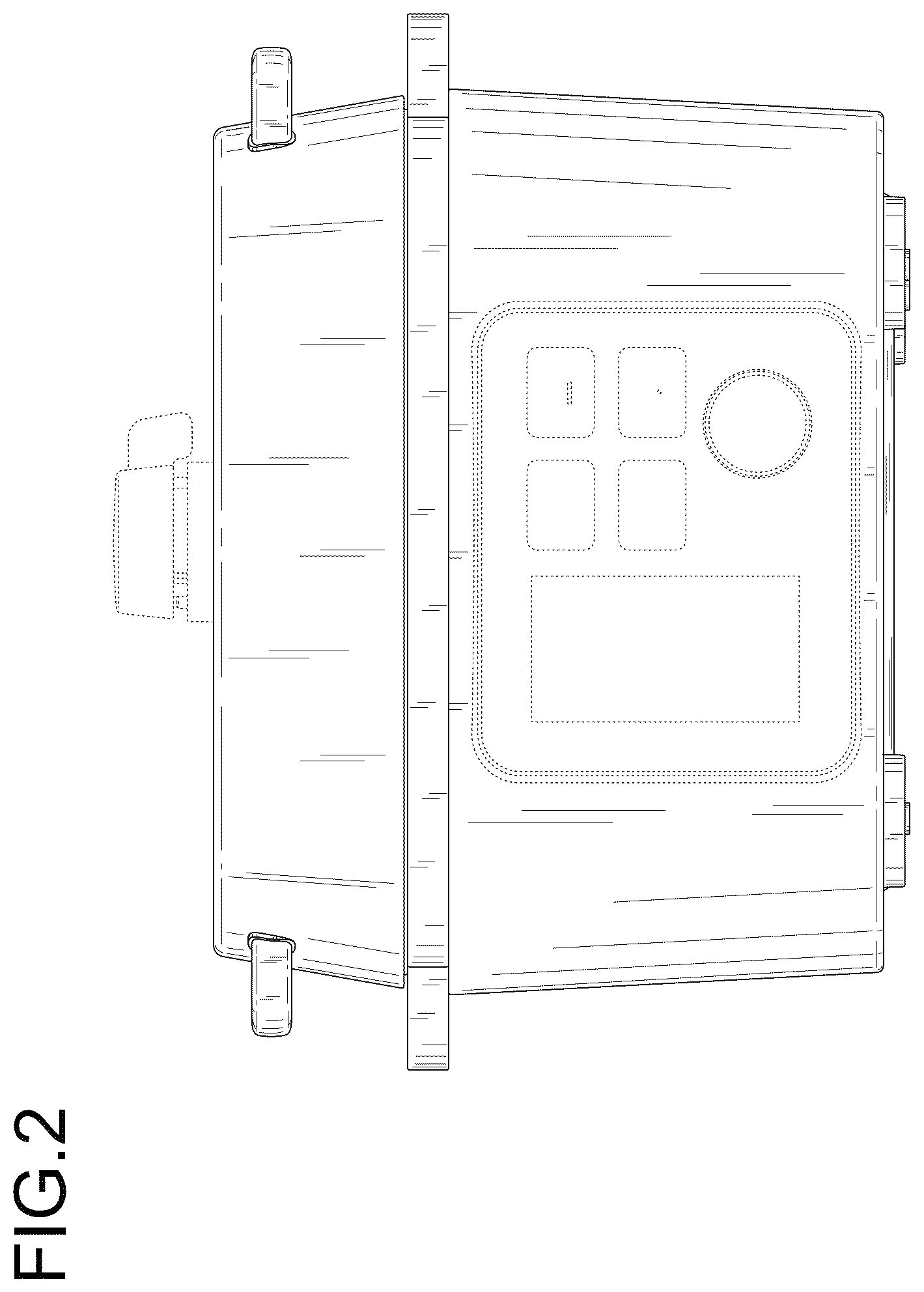 Patent USD1044546 Figure 2 – Pressure cooker