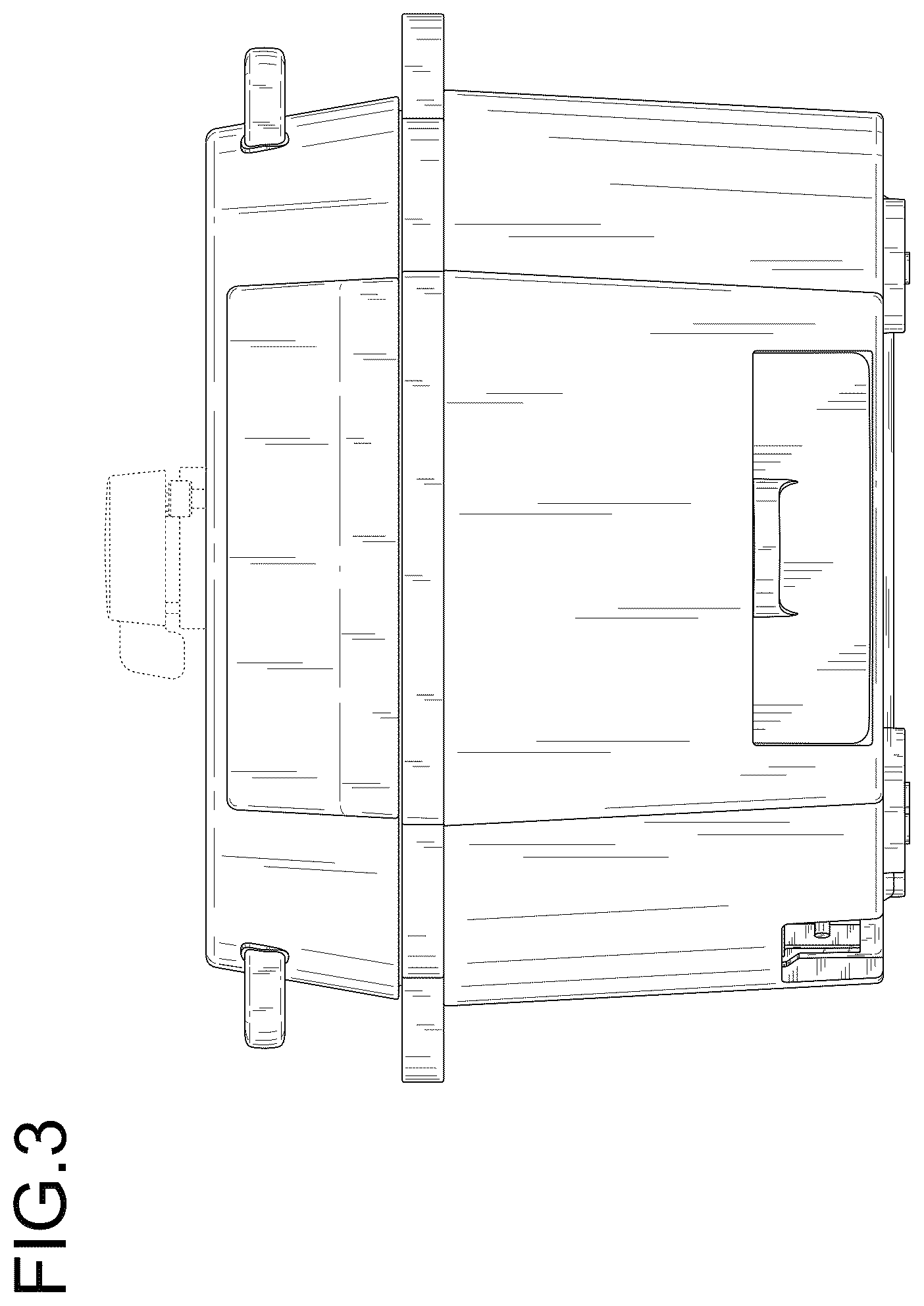 Patent USD1044546 Figure 3 – Pressure cooker