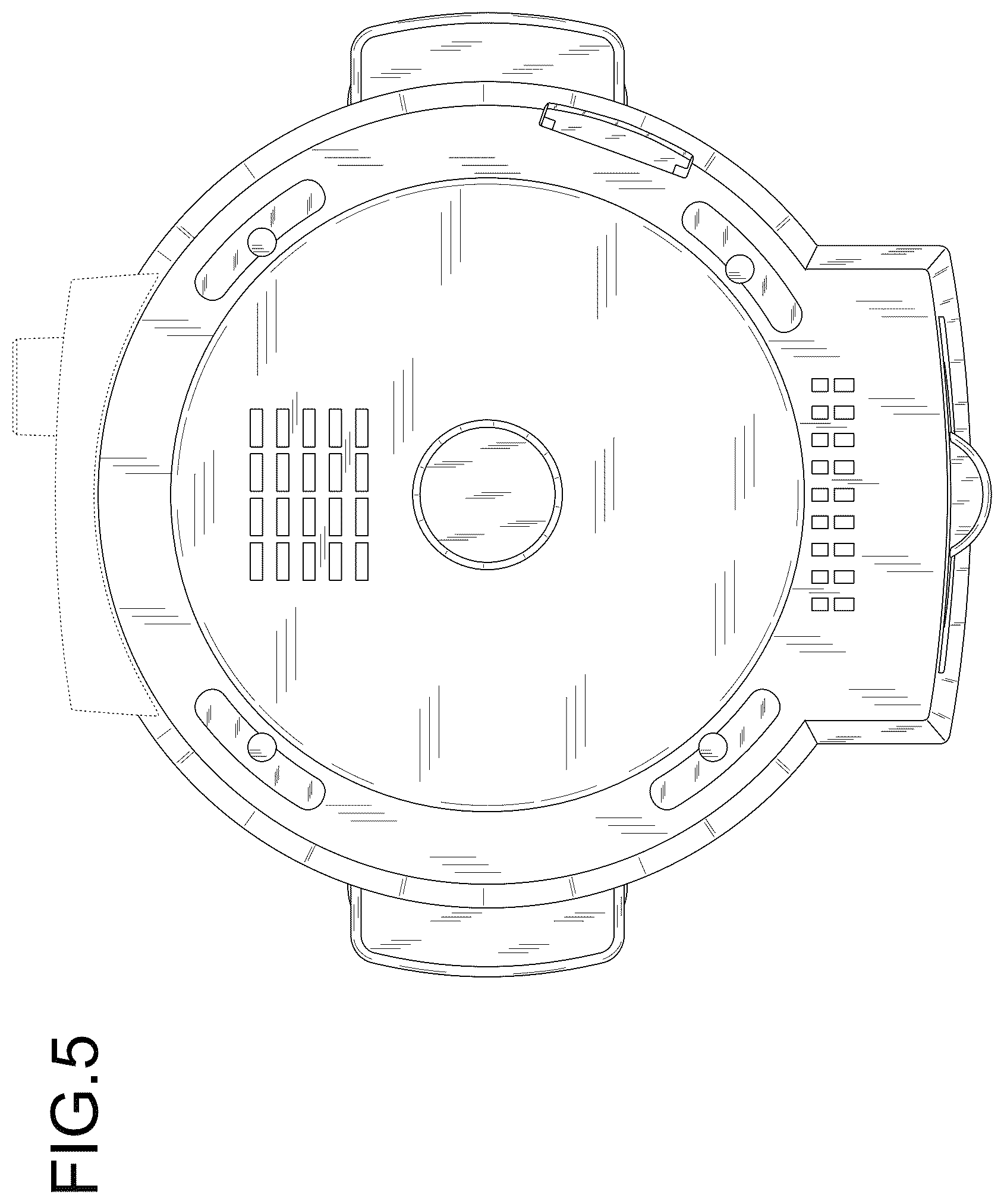 Patent USD1044546 Figure 5 – Pressure cooker