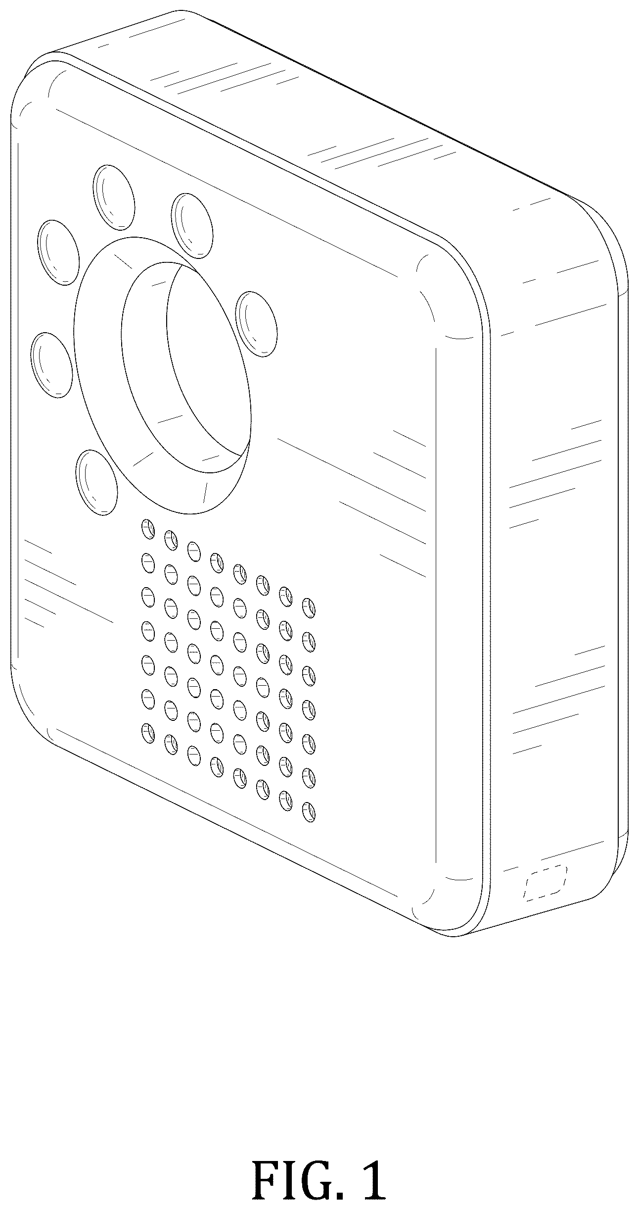Patent USD1044547 Figure 1 – Detector for alarm