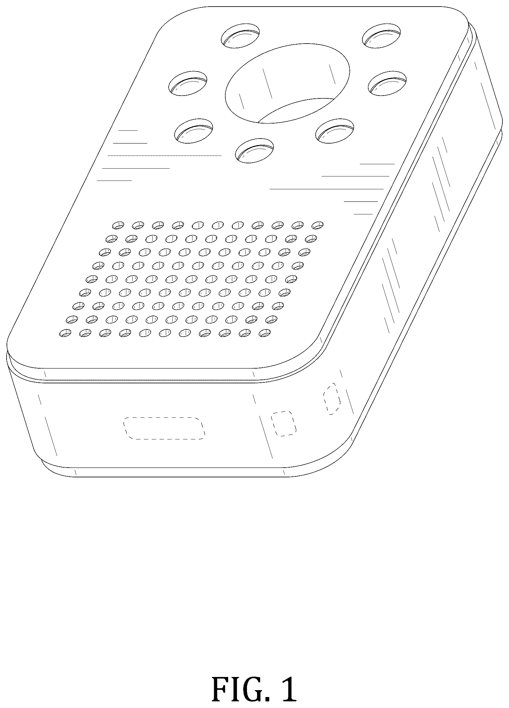 Patent USD1044548 Figure 1 – Detector for alarm