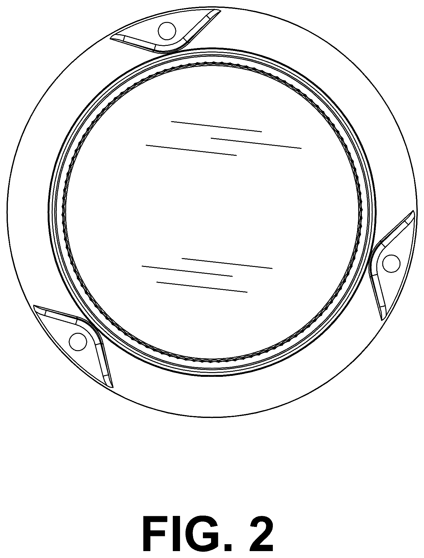 Patent USD1044551 Figure 2 – Warning light beacon