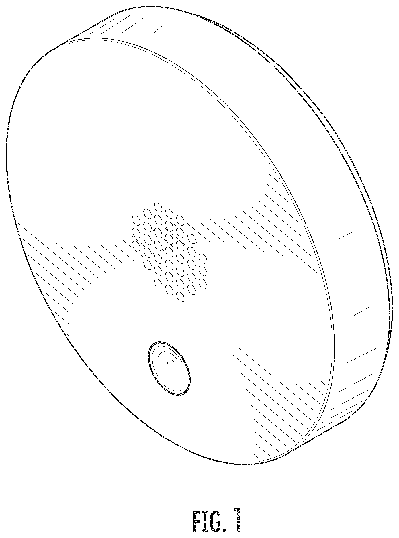 Patent USD1044554 Figure 1 – Siren