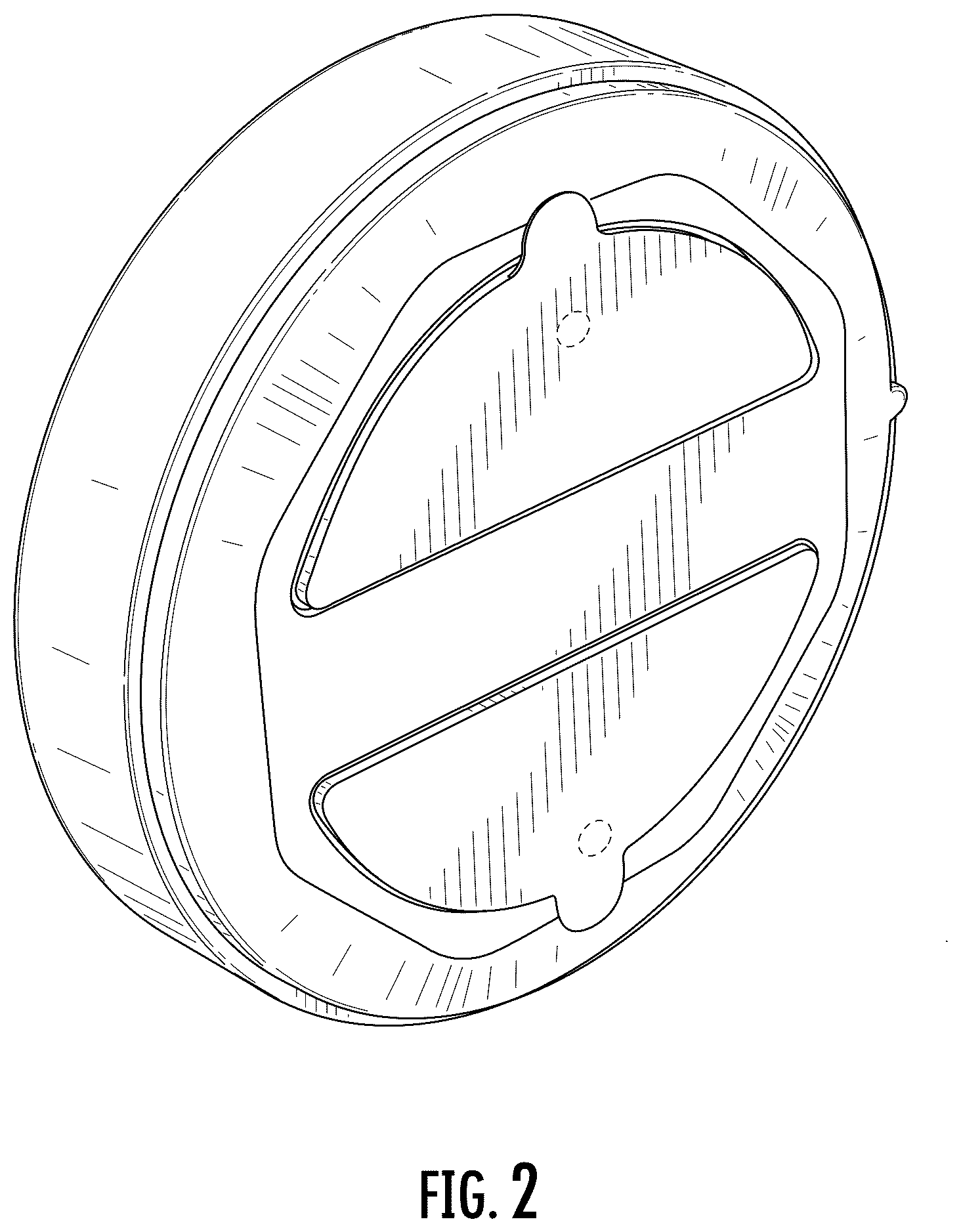 Patent USD1044554 Figure 2 – Siren
