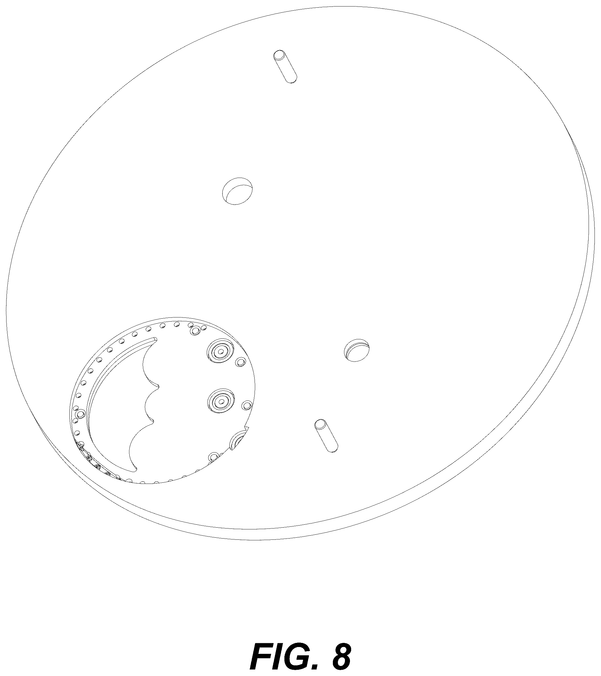 Patent USD1044556 Figure 8 – Watch dial