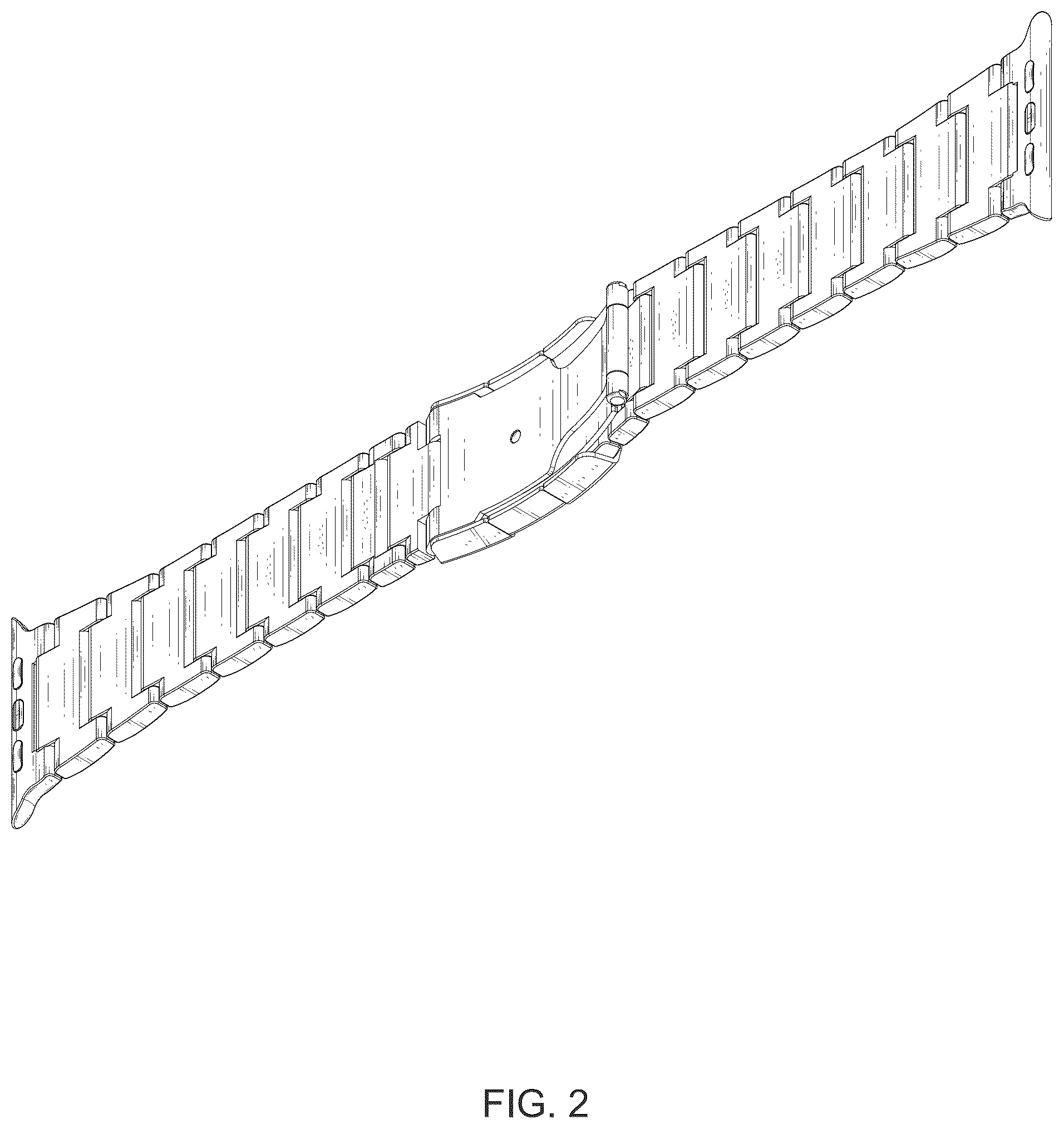 Patent USD1044558 Figure 2 – Watch band