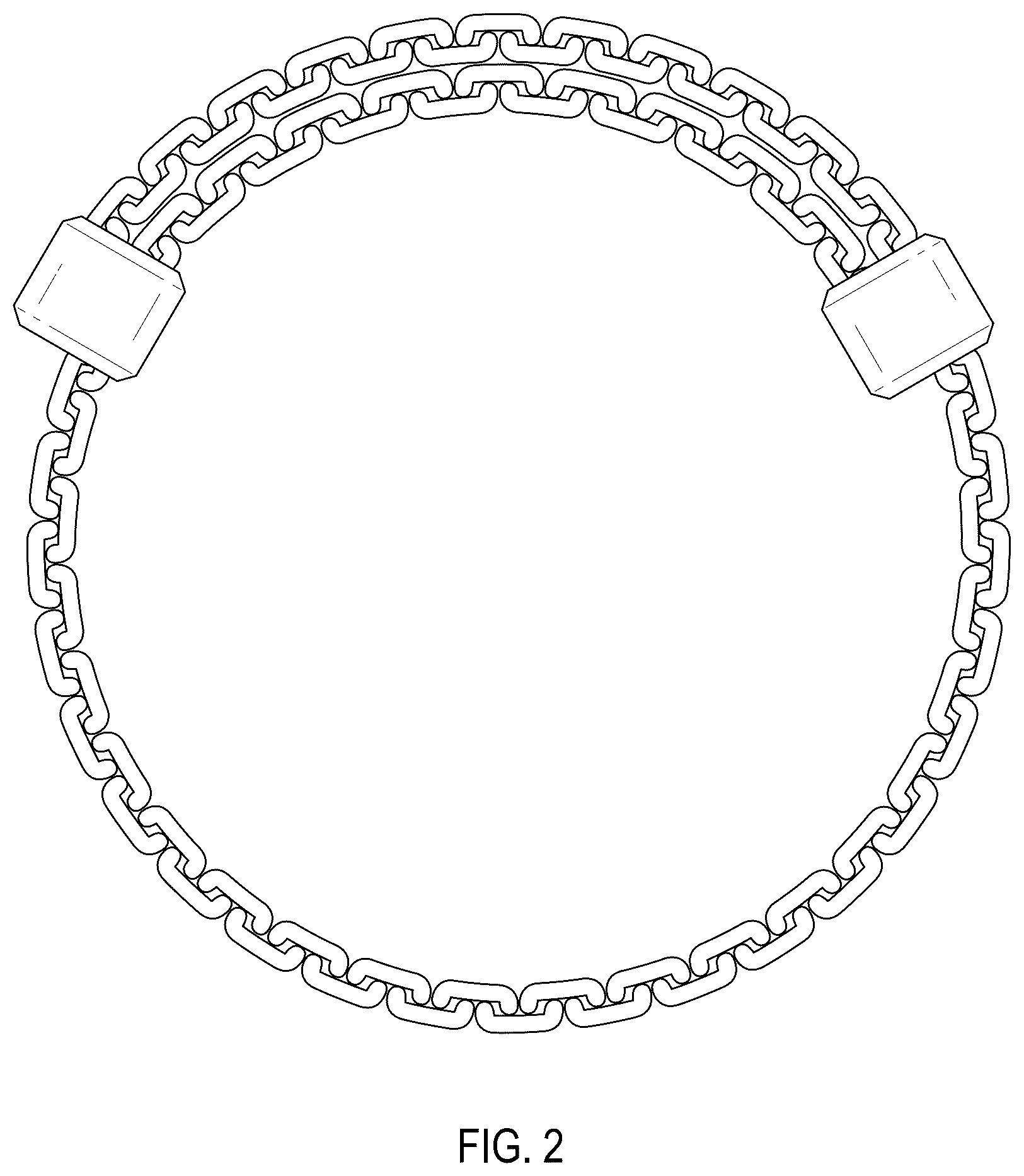 Patent USD1044560 Figure 2 – Expandable mesh bracelet