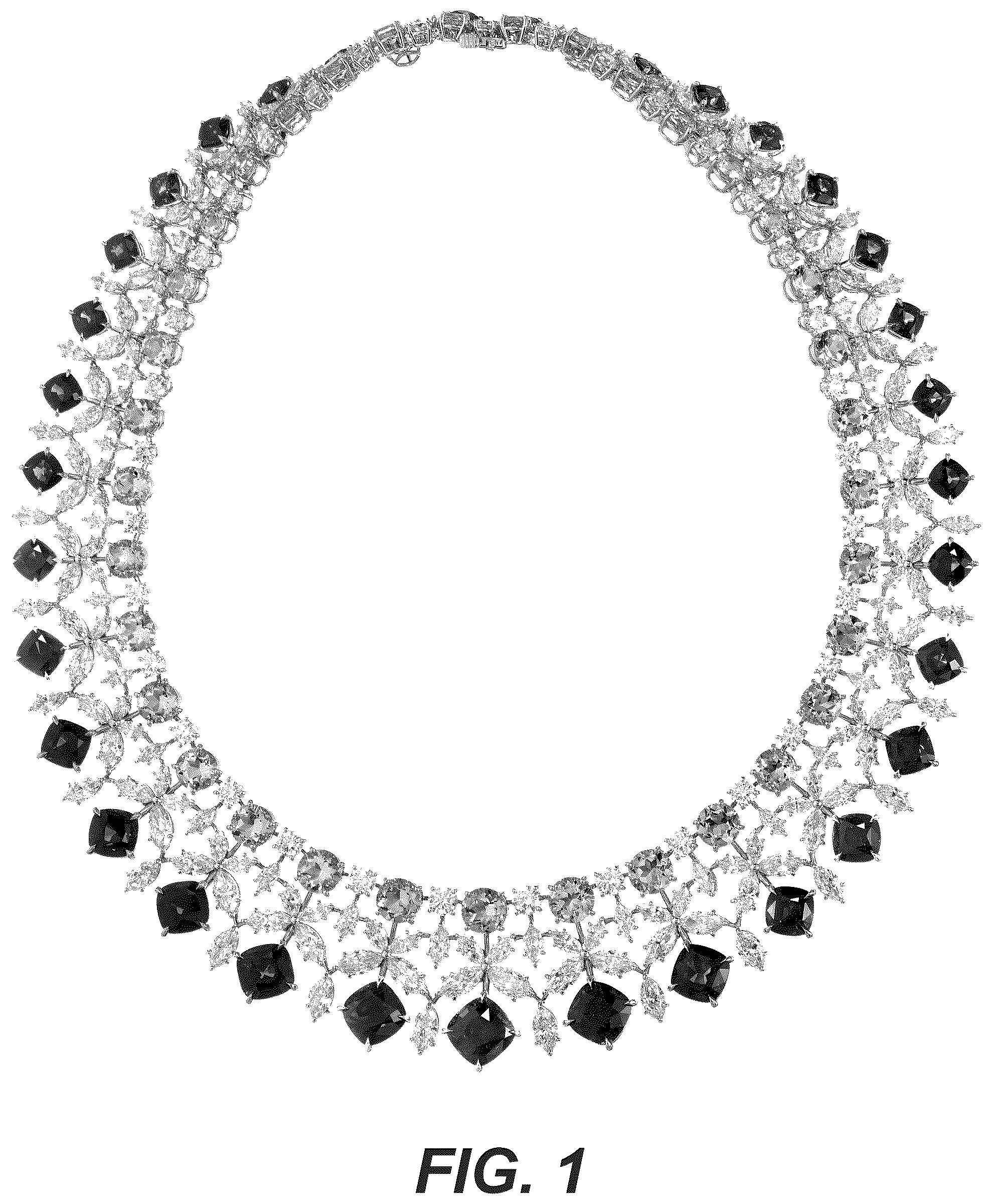 Patent USD1044562 Figure 1 – Necklace