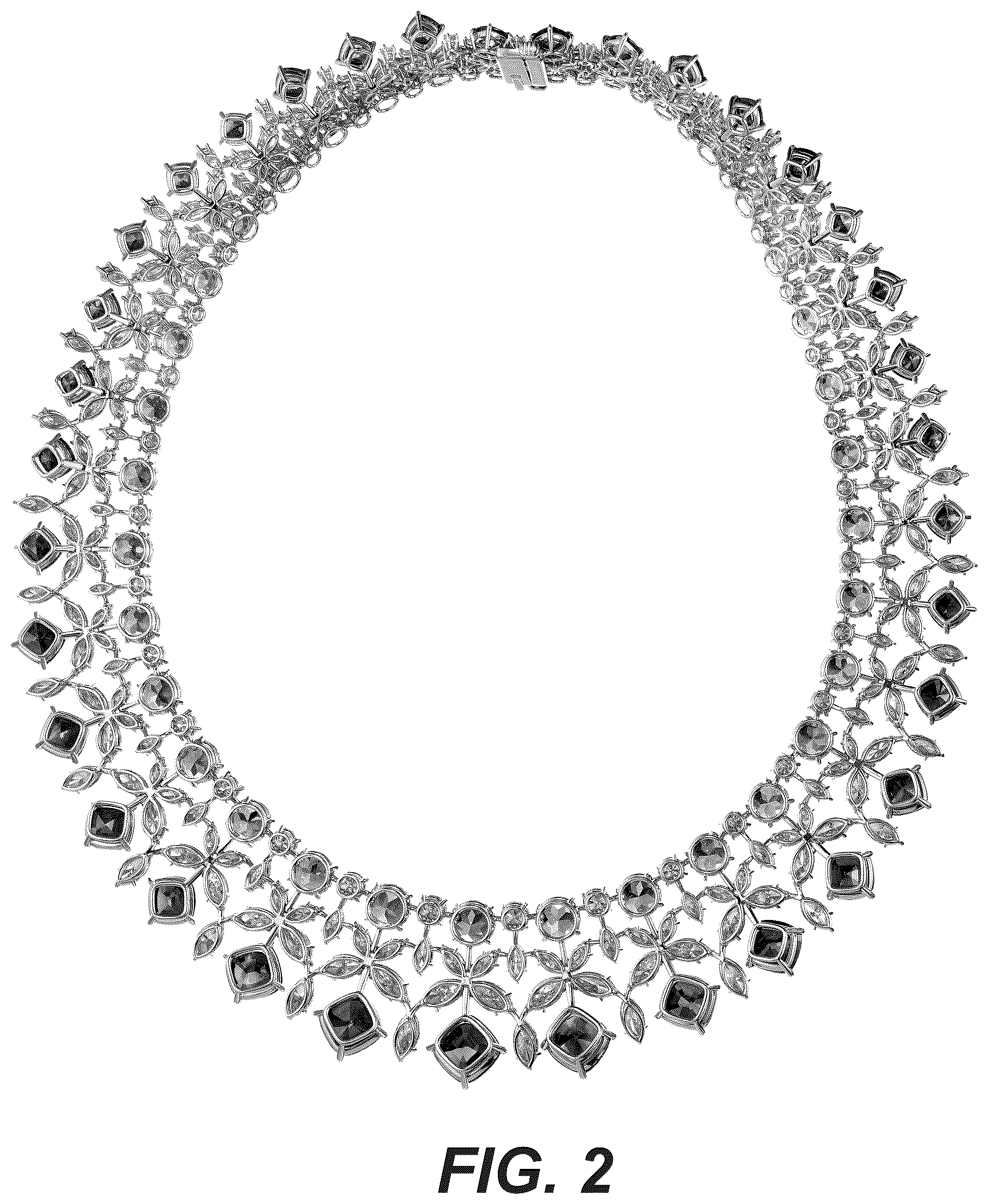 Patent USD1044562 Figure 2 – Necklace